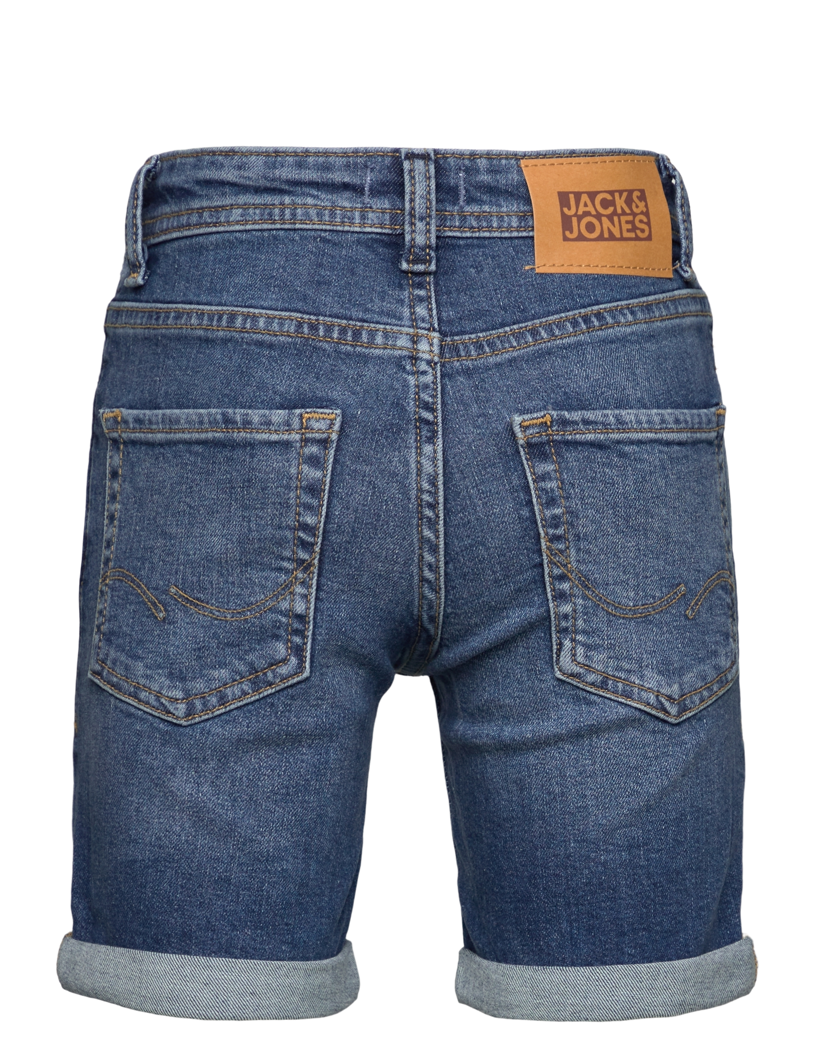 Jack & Jones - JJIRICK JJORIGINAL SHORTS AM 360 SN JNR - denimshorts - dark blue denim - 2