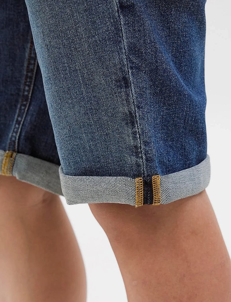 Jack & Jones - JJIRICK JJORIGINAL SHORTS AM 360 SN JNR - jeansshorts - dark blue denim - 4
