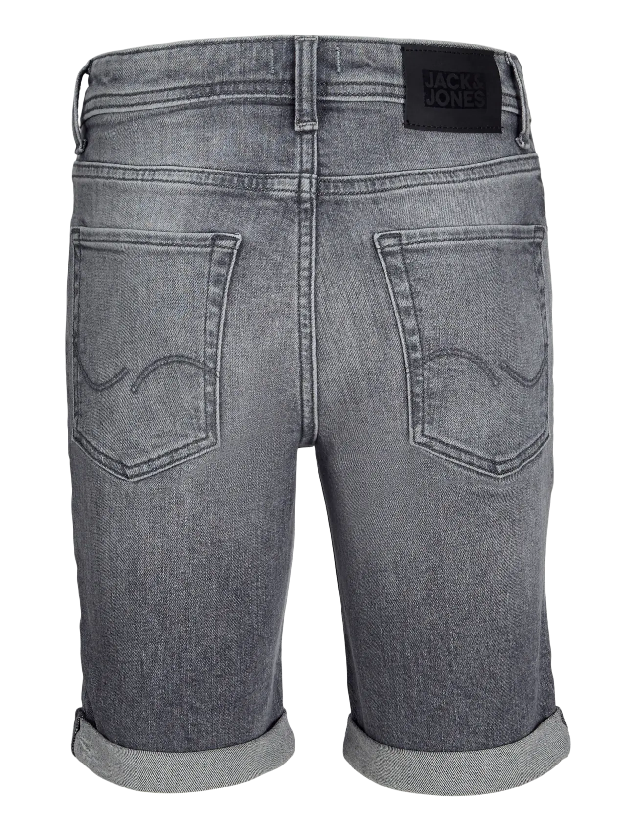 Jack & Jones - JJIRICK JJORIGINAL SHORTS AM 360 SN JNR - jeansshorts - grey denim - 2