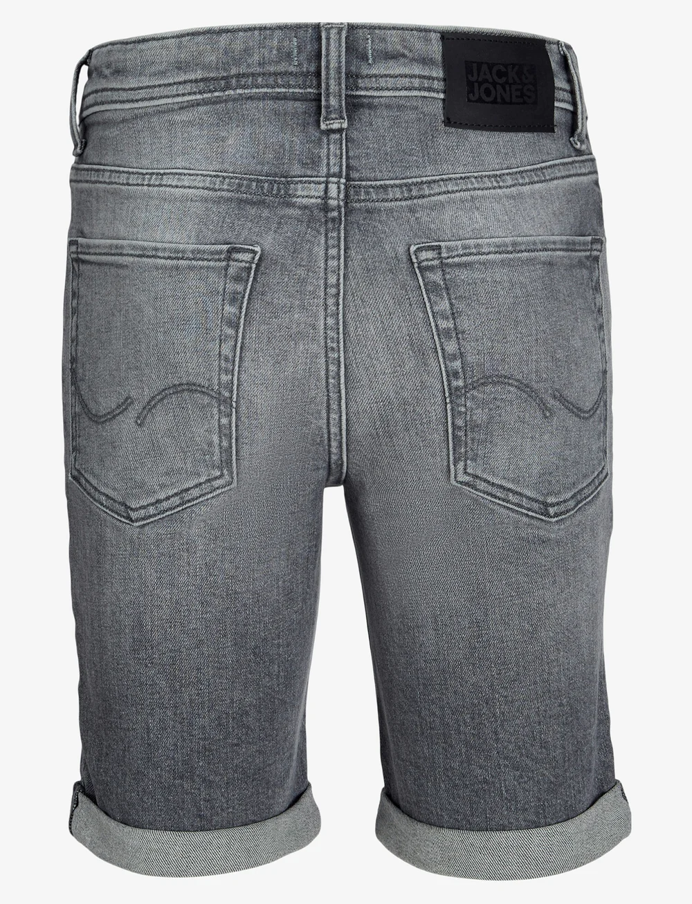 Jack & Jones - JJIRICK JJORIGINAL SHORTS AM 360 SN JNR - jeansshorts - grey denim - 2