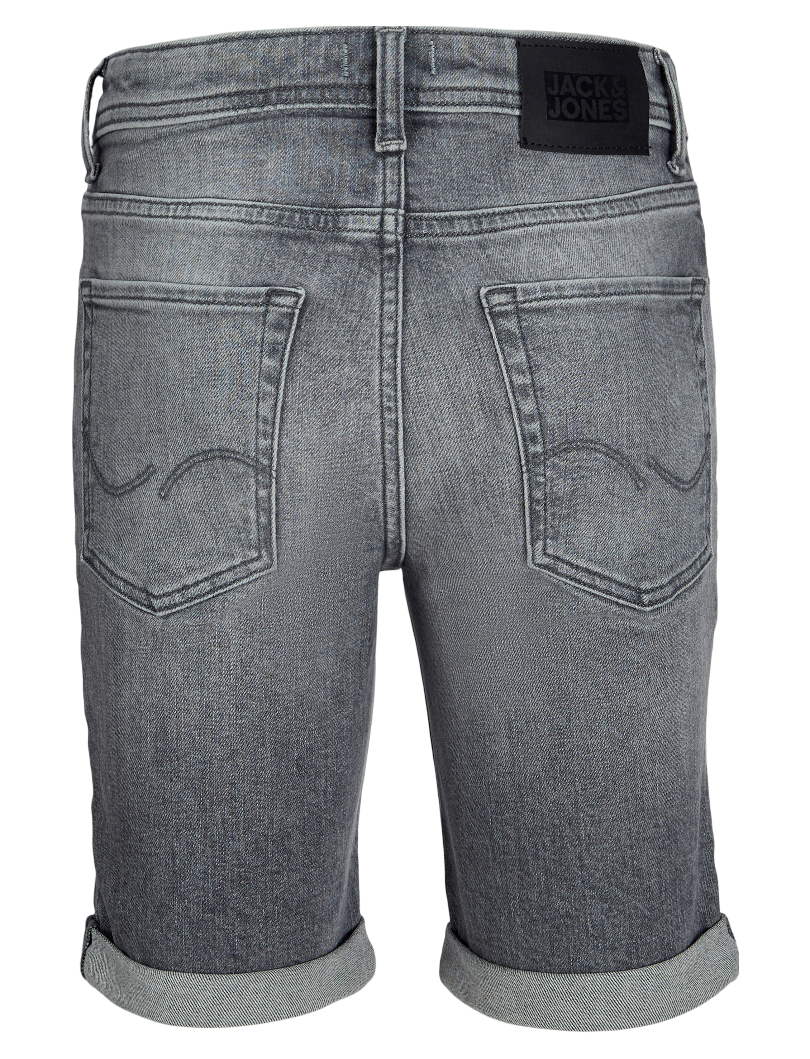 Jack & Jones - JJIRICK JJORIGINAL SHORTS AM 360 SN JNR - denimshorts - grey denim - 2