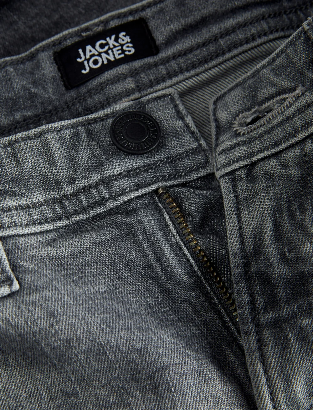 Jack & Jones - JJIRICK JJORIGINAL SHORTS AM 360 SN JNR - jeansshorts - grey denim - 4