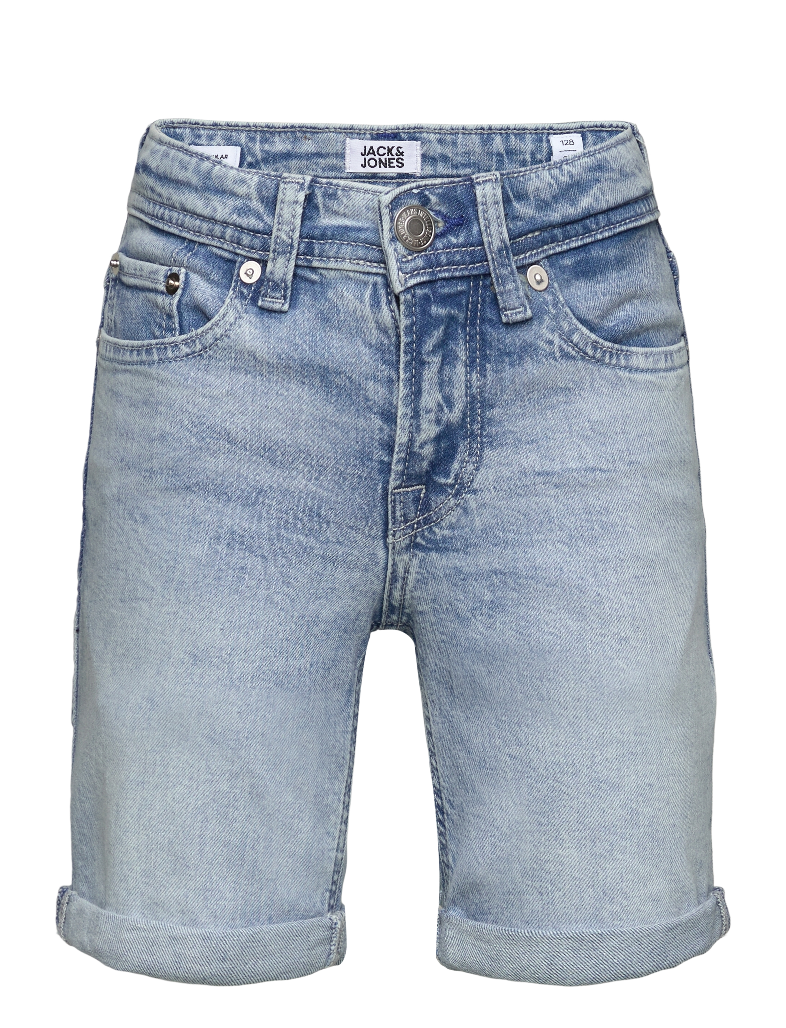 Jack & Jones JJIRICK JJORIGINAL SHORTS AM 360 SN JNR - Shoppa under 200kr - LIGHT BLUE DENIM / blue