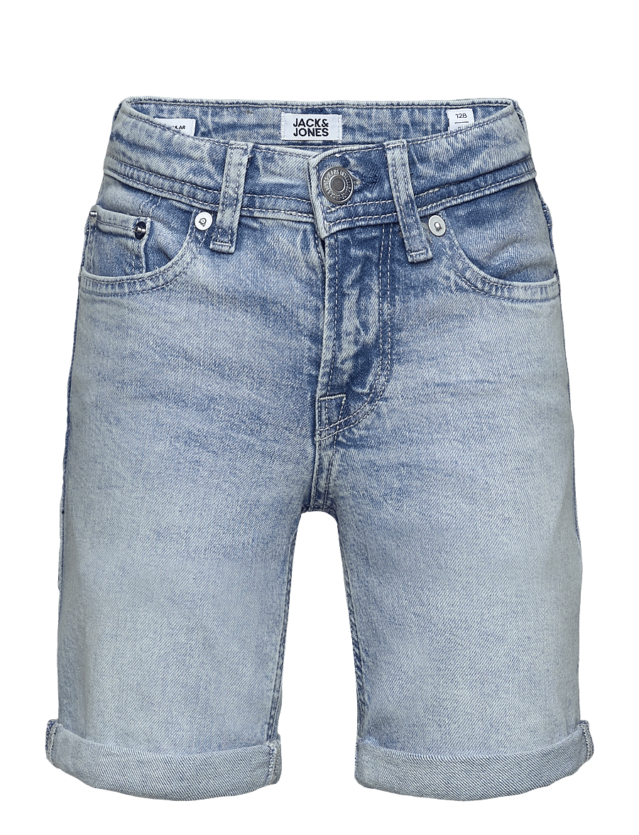 Jack & Jones - JJIRICK JJORIGINAL SHORTS AM 360 SN JNR - short en jeans - light blue denim - 1