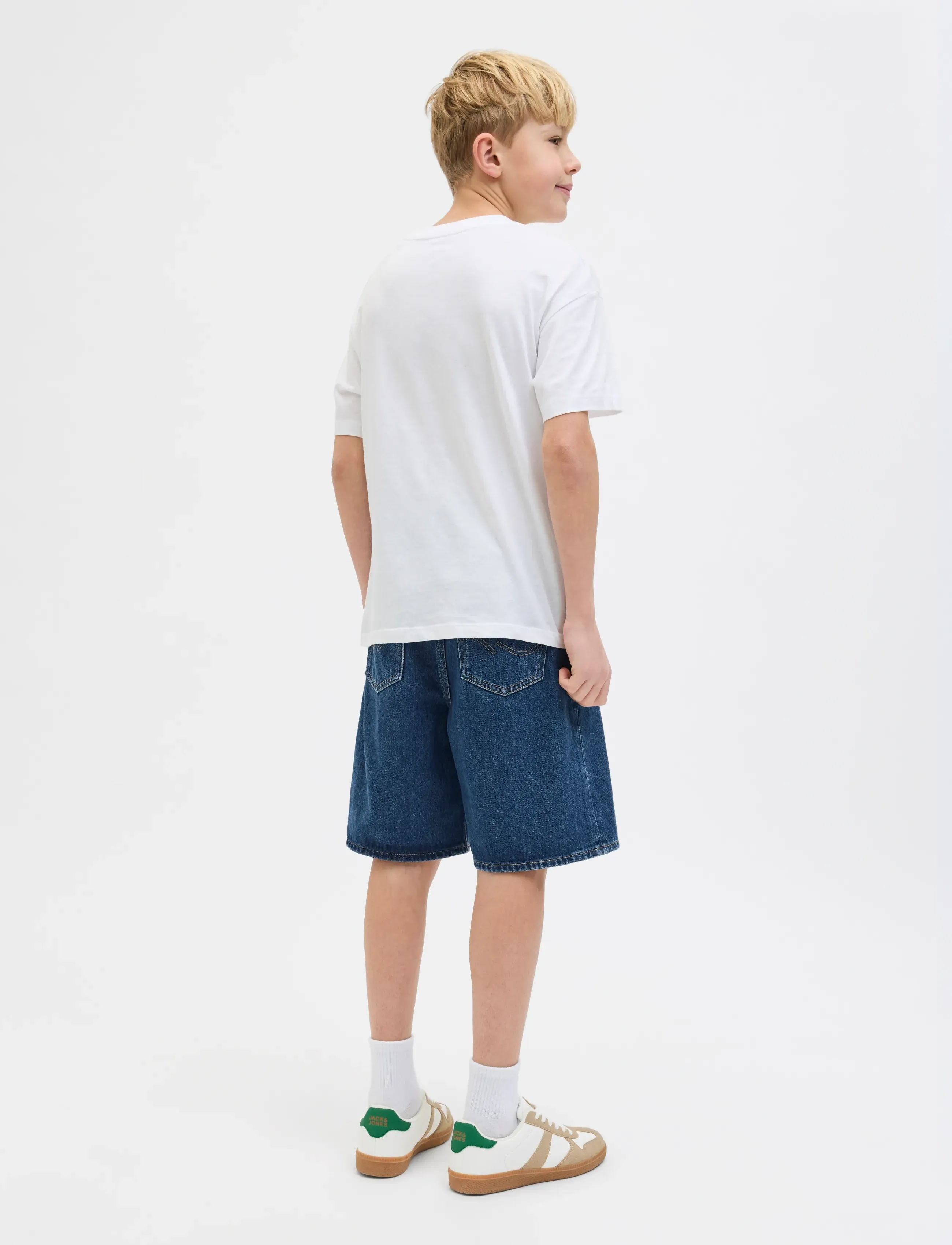 Jack & Jones - JJITONY JJORIGINAL SHORTS AKM 723 SN JNR - short en jeans - blue denim - 3