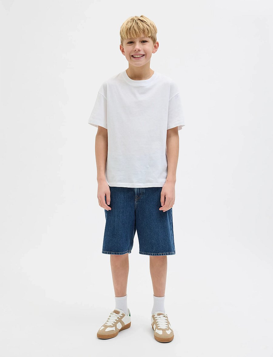 Jack & Jones - JJITONY JJORIGINAL SHORTS AKM 723 SN JNR - short en jeans - blue denim - 4