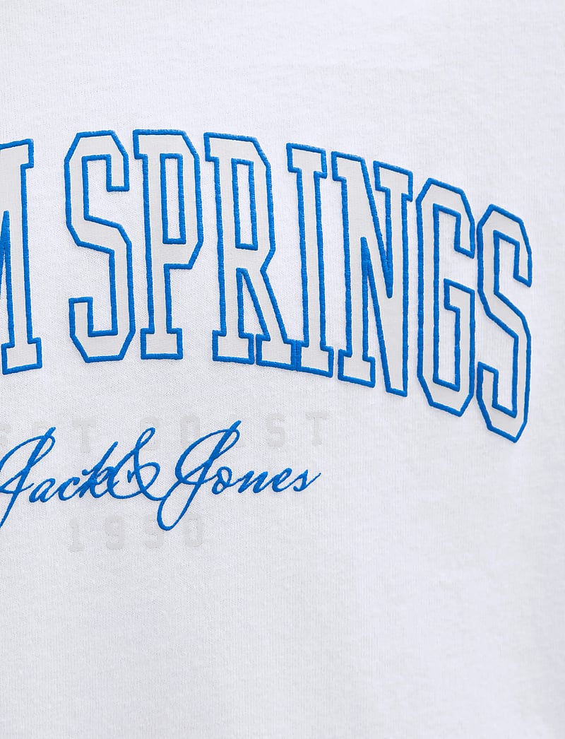 Jack & Jones - JJDETROIT TEE SS CREW NECK JNR - white - 3