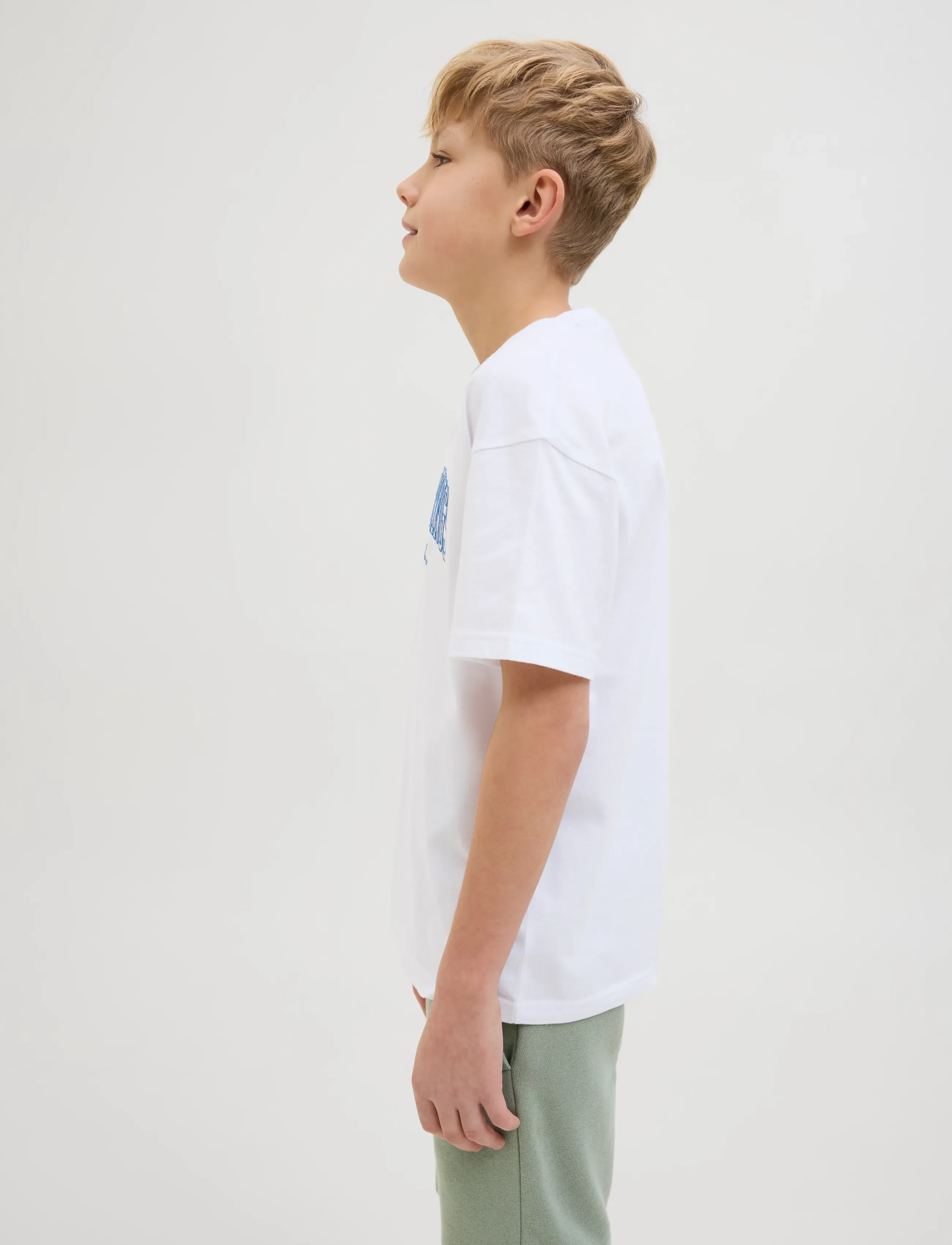 Jack & Jones - JJDETROIT TEE SS CREW NECK JNR - white - 4
