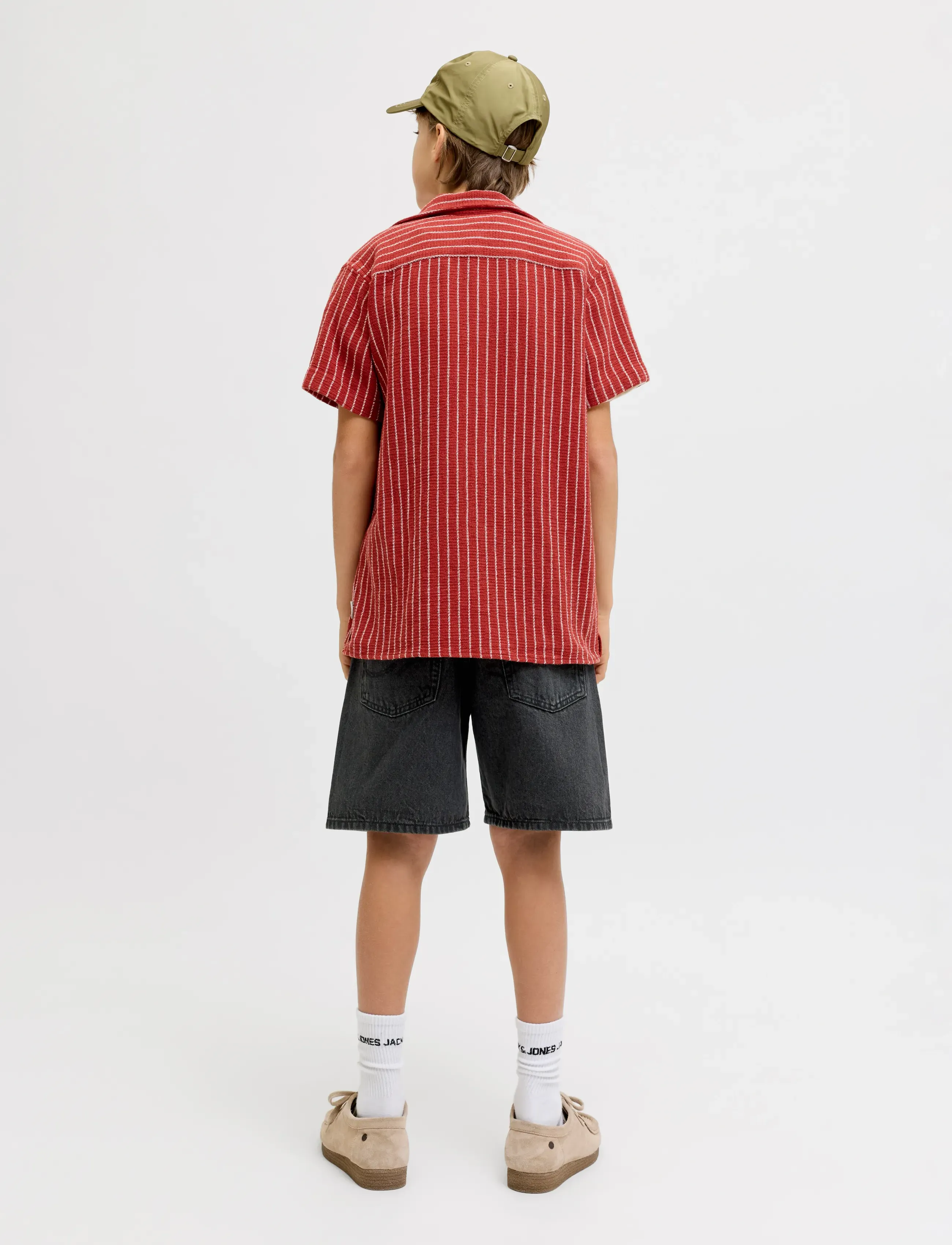 Jack & Jones - JJITONY JJORIGINAL SHORTS AKM 823 JNR - short en jeans - black denim - 3