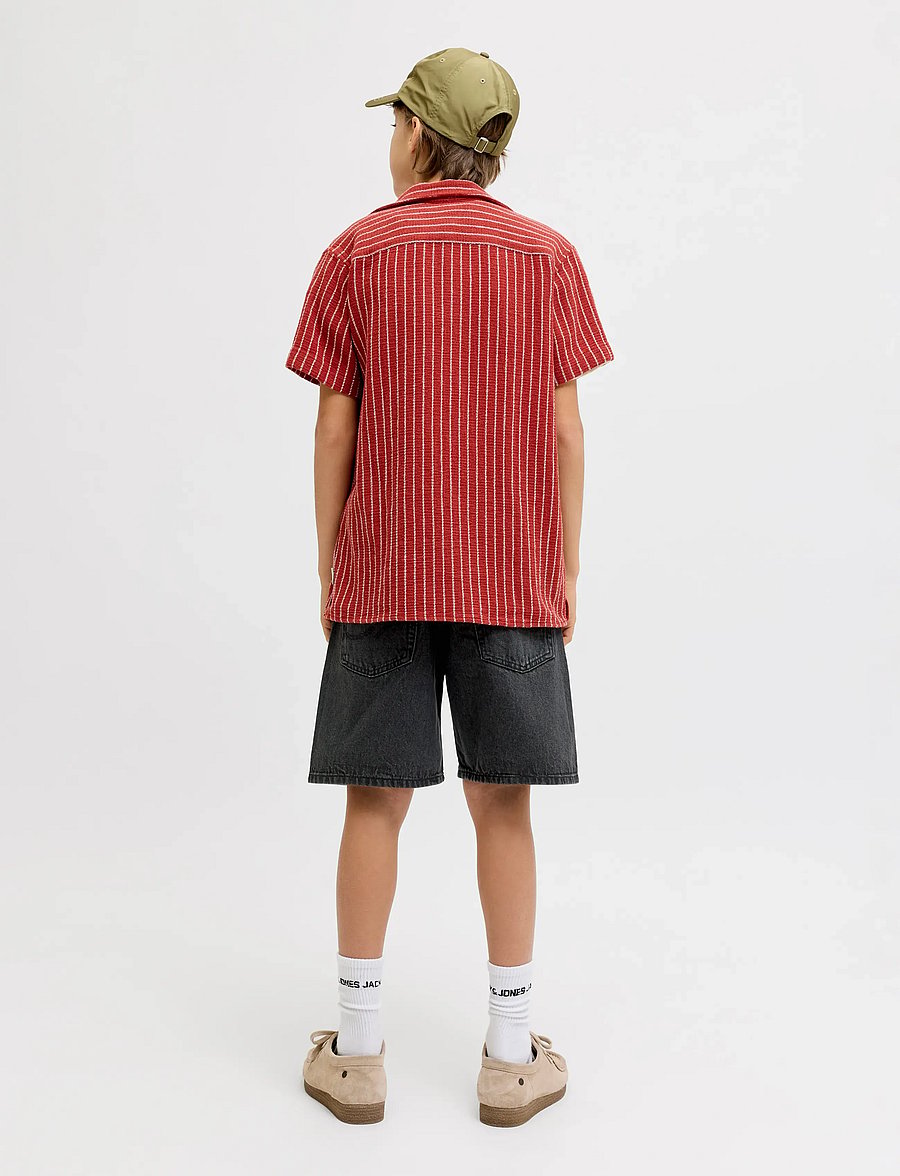 Jack & Jones - JJITONY JJORIGINAL SHORTS AKM 823 JNR - short en jeans - black denim - 3