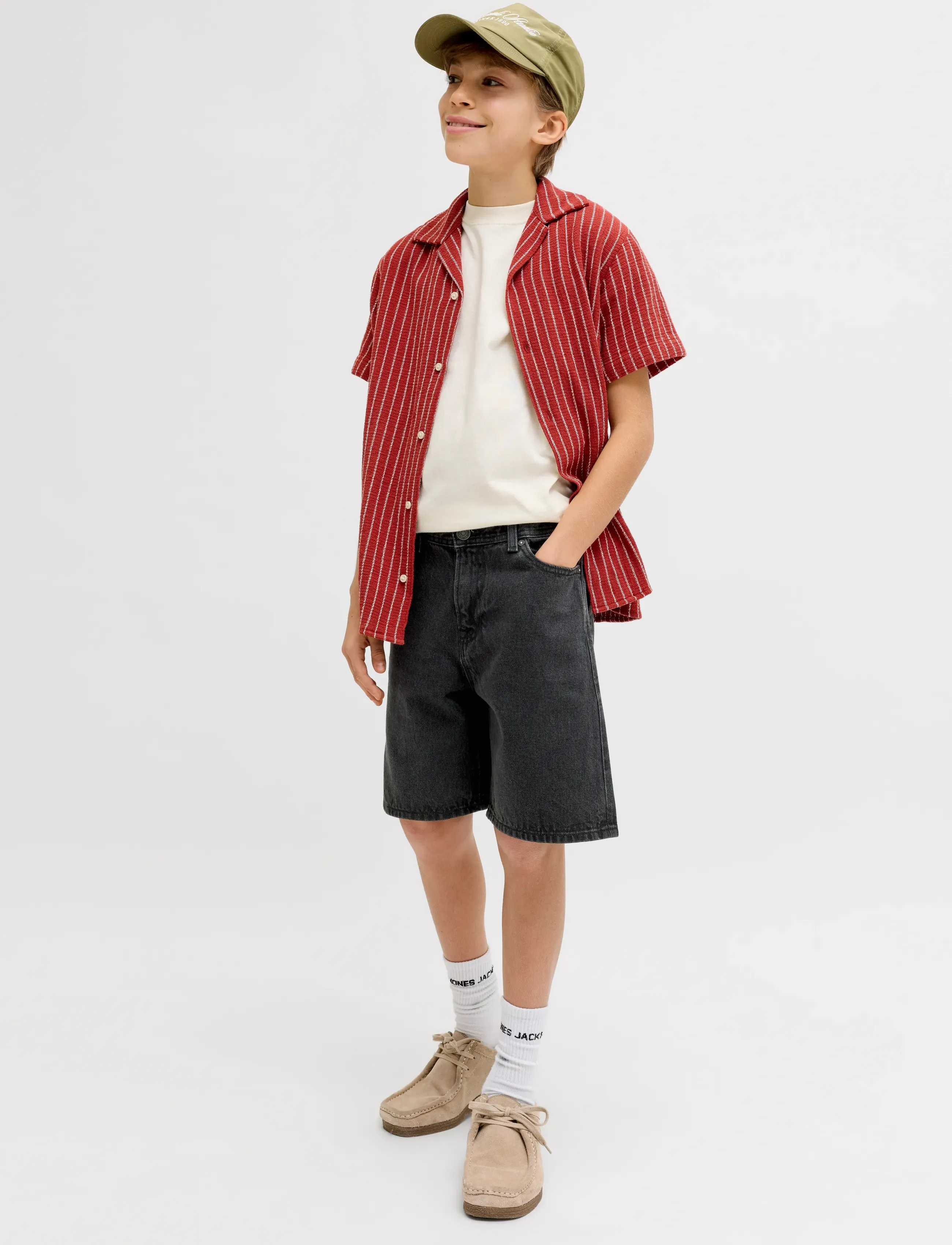Jack & Jones - JJITONY JJORIGINAL SHORTS AKM 823 JNR - short en jeans - black denim - 5