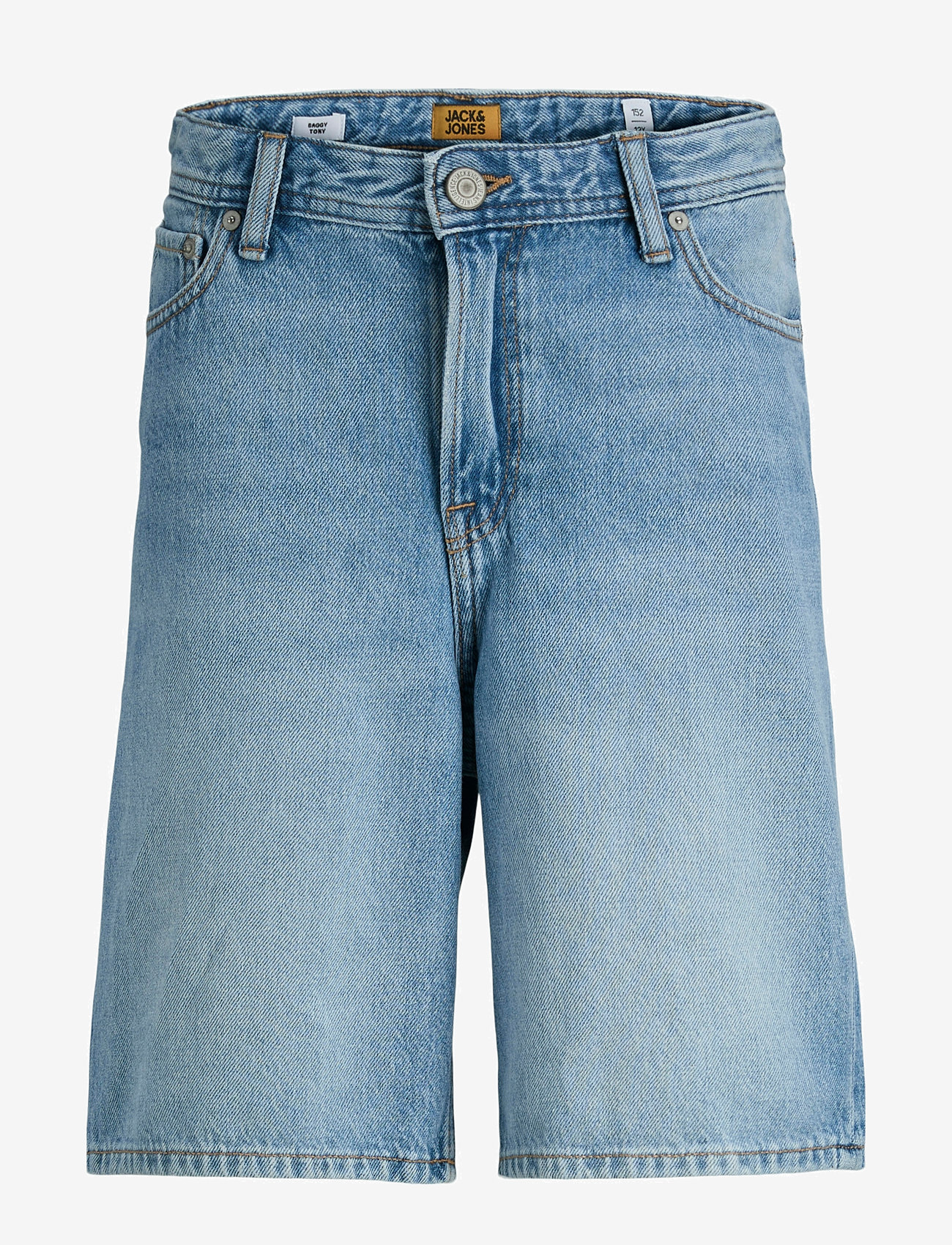 Jack & Jones - JJITONY JJORIGINAL SHORTS AKM 920 SN JNR - denimshorts - blue denim - 1