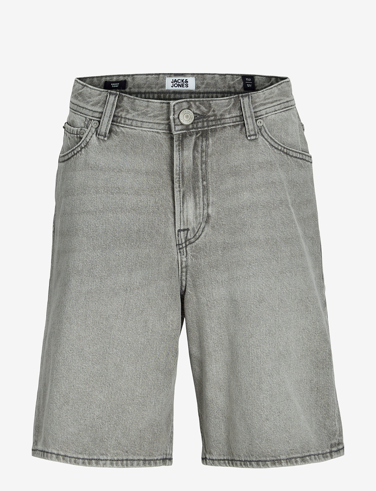 Jack & Jones - JJITONY JJORIGINAL SHORTS AKM 928 SN JNR - denimshorts - grey denim - 1