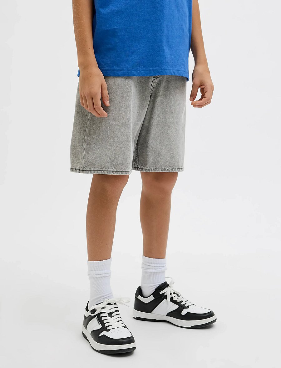 Jack & Jones - JJITONY JJORIGINAL SHORTS AKM 928 SN JNR - jeansshorts - grey denim - 0