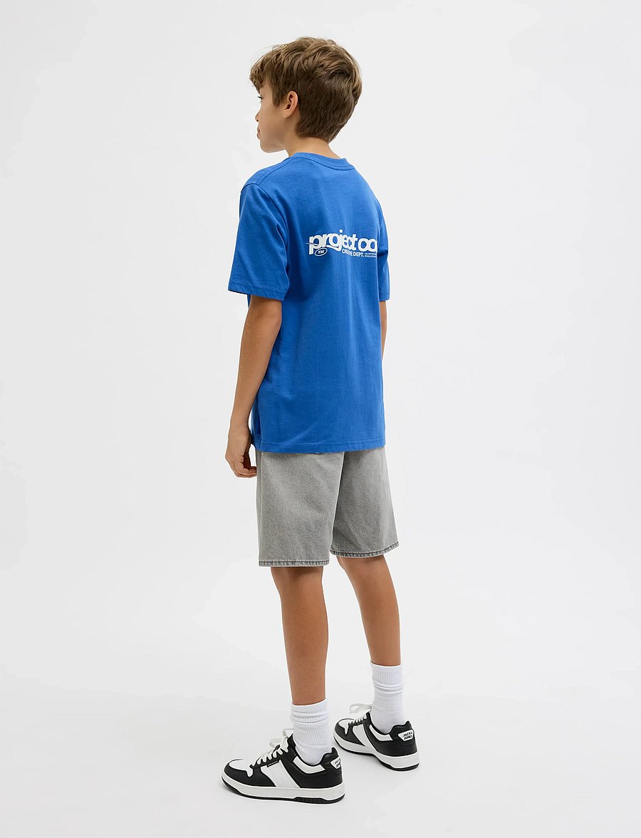 Jack & Jones - JJITONY JJORIGINAL SHORTS AKM 928 SN JNR - jeansshorts - grey denim - 3