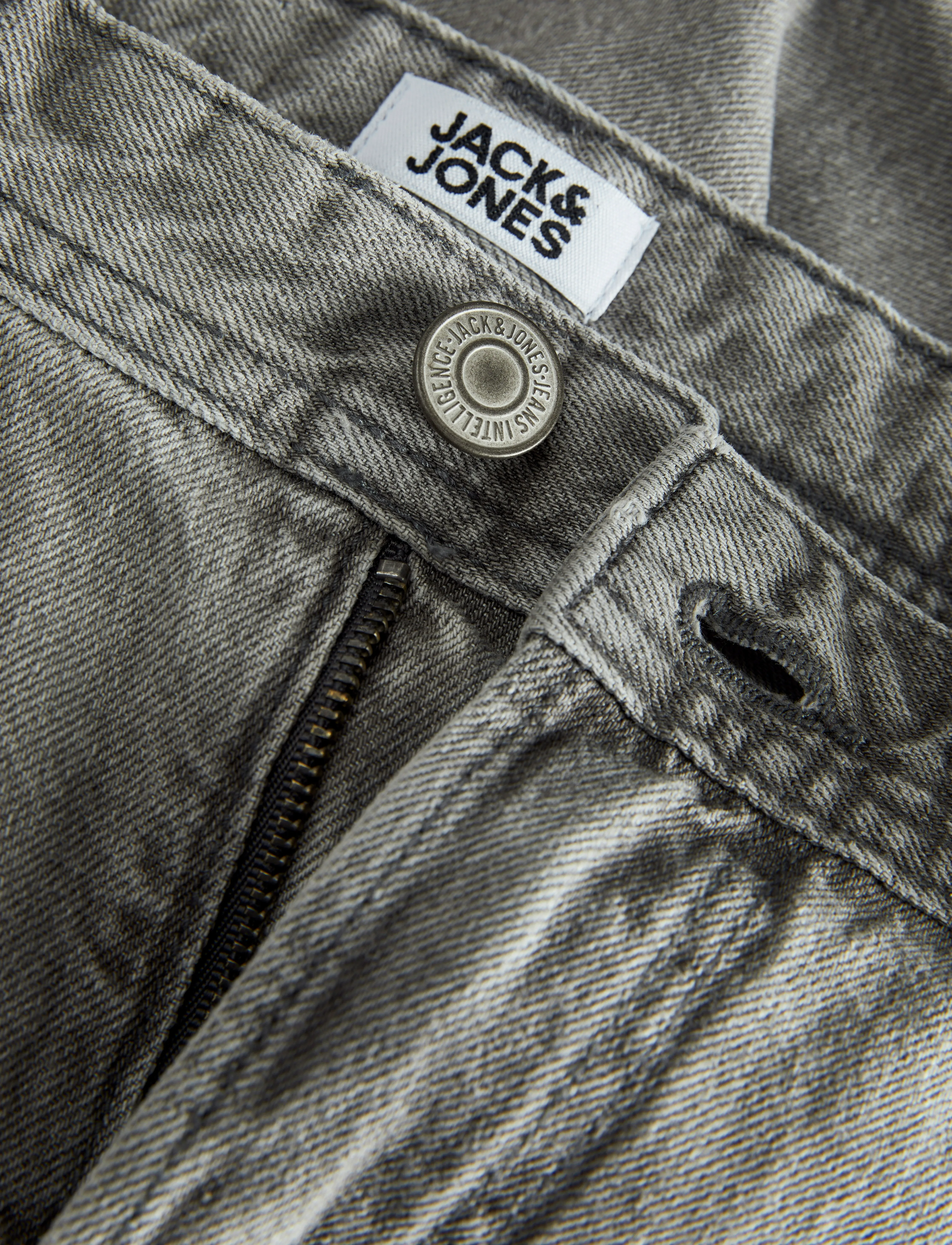 Jack & Jones - JJITONY JJORIGINAL SHORTS AKM 928 SN JNR - short en jeans - grey denim - 5