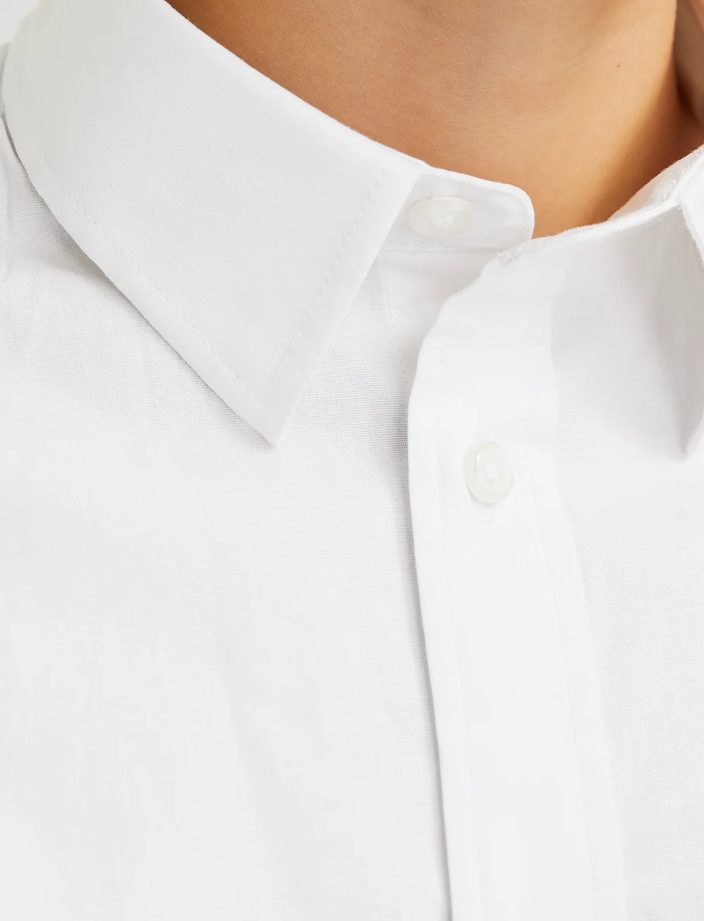 Jack & Jones - JJEAXEL STRETCH SHIRT LS NOOS JNR - koszule z długimi rękawami - white - 5