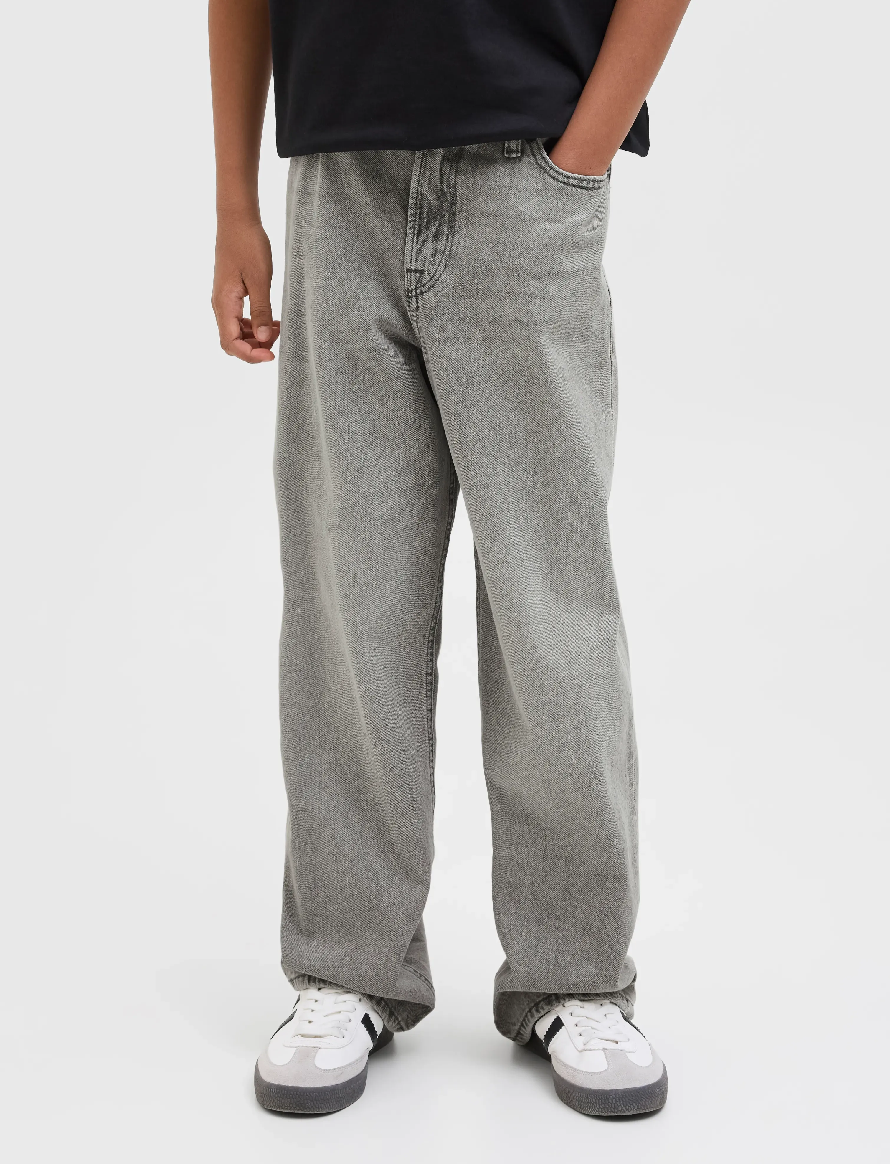 Jack & Jones JJIALEX JJORIGINAL AKM 554 NOOS JNR - Underdele - GREY DENIM / grey