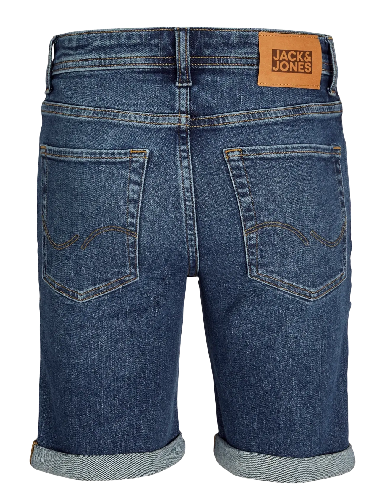 Jack & Jones - JJIRICK JJORIGINAL SHORTS AM 360 SN MNI - denimshorts - blue denim - 1