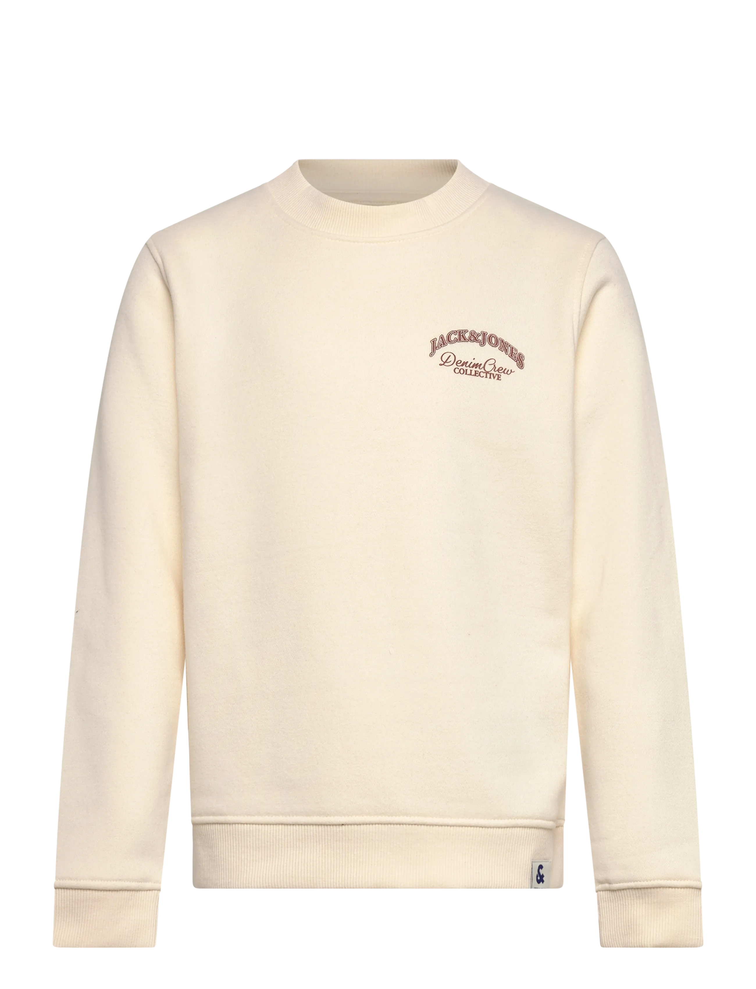 Jack & Jones JJEBRANDES BACKP. RLX SWEAT C.N SN MNI - Viimane võimalus - ANTIQUE WHITE / cream