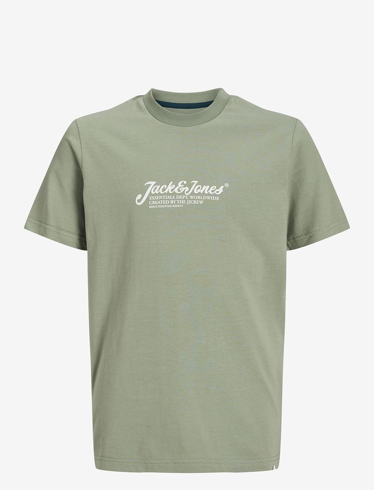 Jack & Jones - JJBEAU TEE SS CREW NECK JNR - kortærmede t-shirts - iceberg green - 1