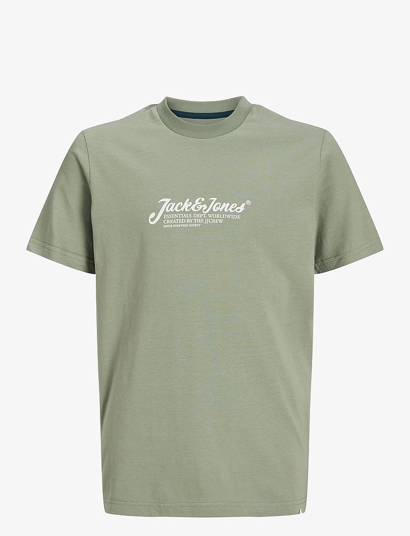 Jack & Jones - JJBEAU TEE SS CREW NECK JNR - kortærmede t-shirts - iceberg green - 1