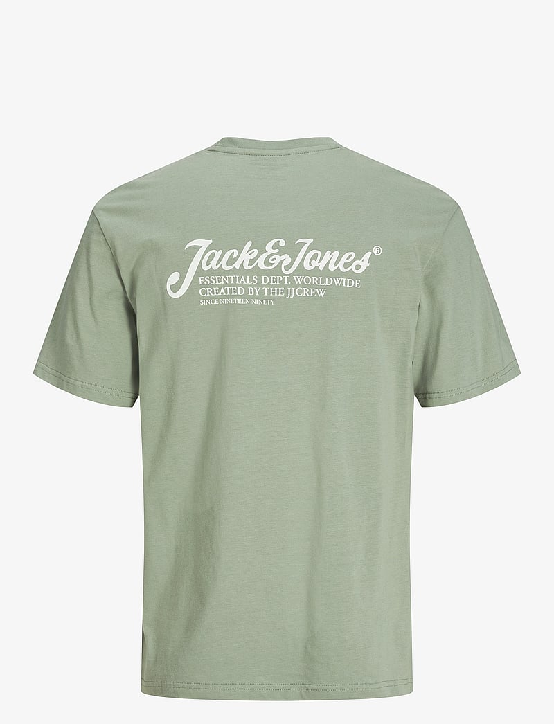 Jack & Jones - JJBEAU TEE SS CREW NECK JNR - kortærmede t-shirts - iceberg green - 2