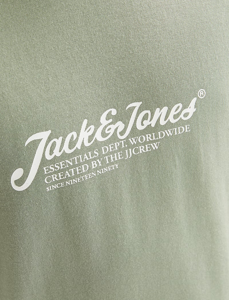 Jack & Jones - JJBEAU TEE SS CREW NECK JNR - kortærmede t-shirts - iceberg green - 4