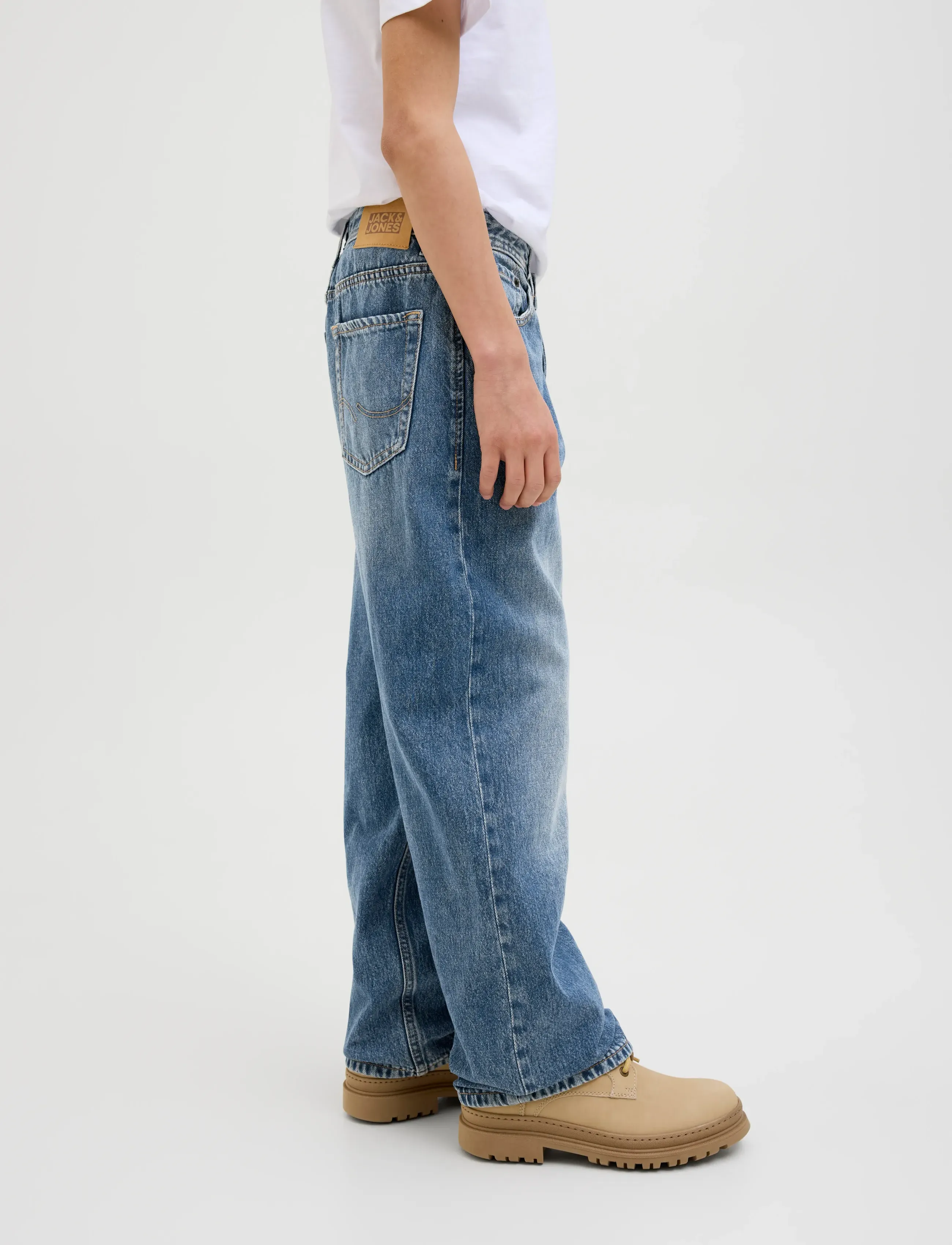 Jack & Jones - JJIALEX JJORIGINAL MF 061 NOOS JNR - regular jeans - blue denim - 5
