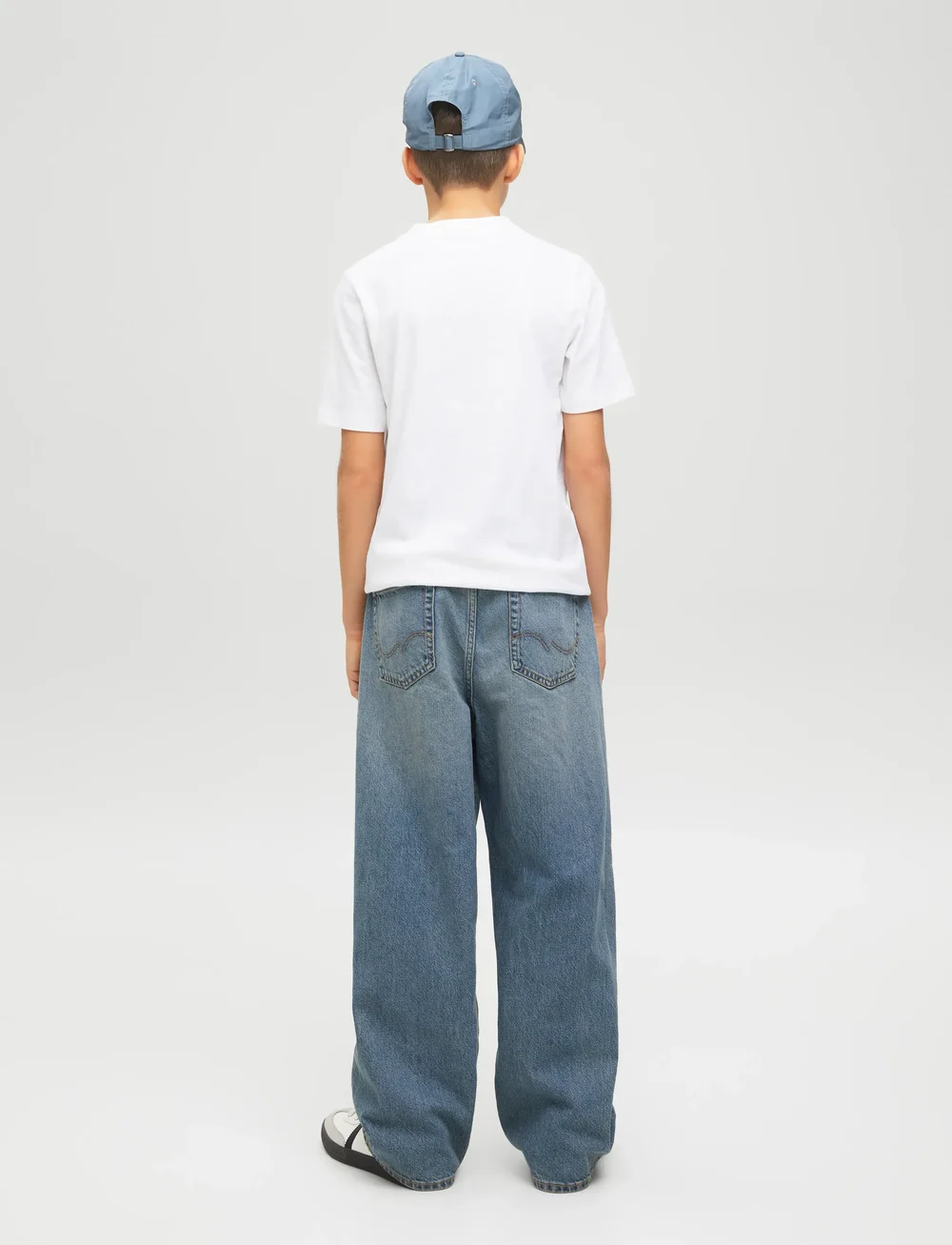 Jack & Jones - JJIRON JJORIGINAL SQ 203 NOOS JNR - loose jeans - blue denim - 3