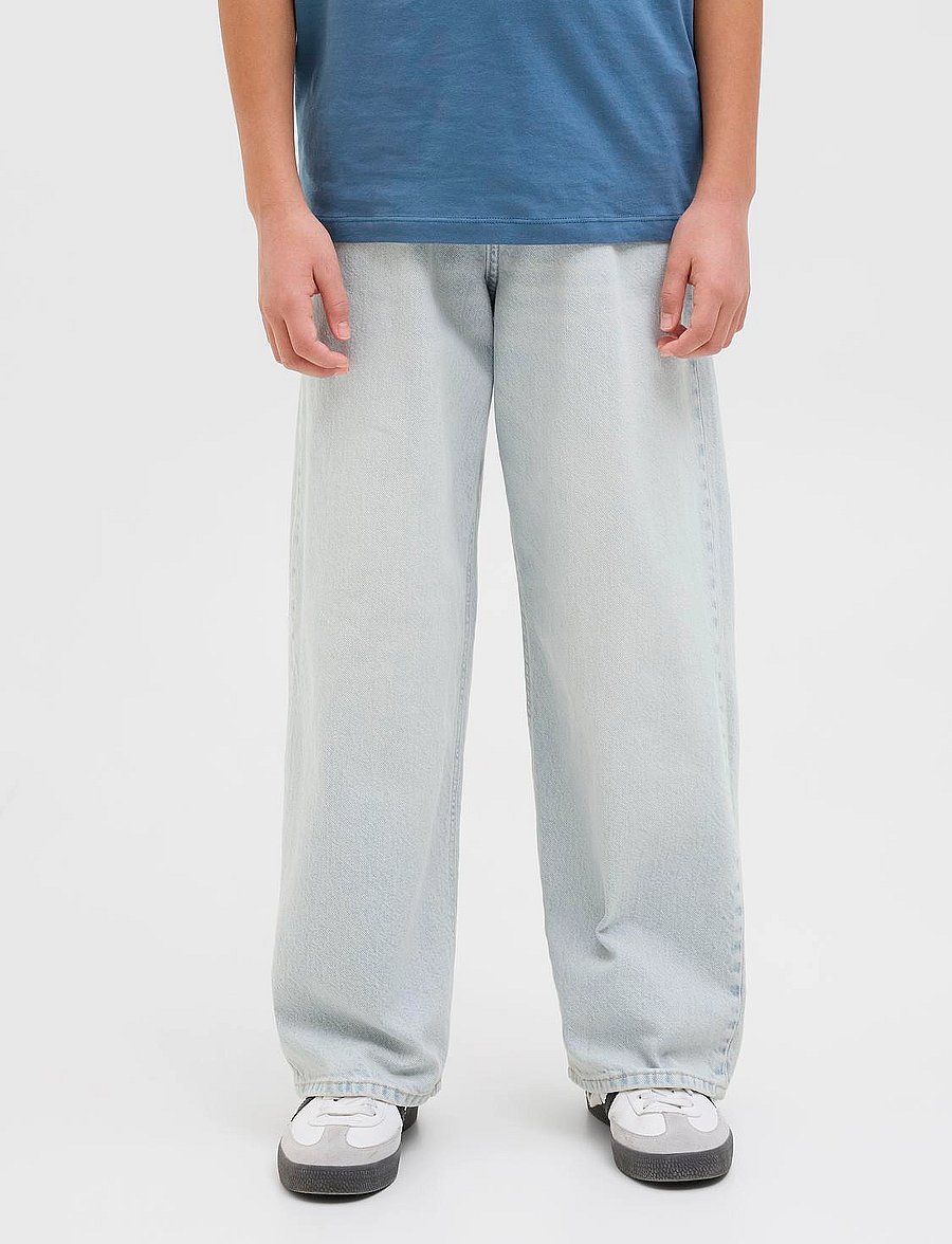 Jack & Jones - JJIRON JJORIGINAL SQ 205 NOOS JNR - loose jeans - blue denim - 0