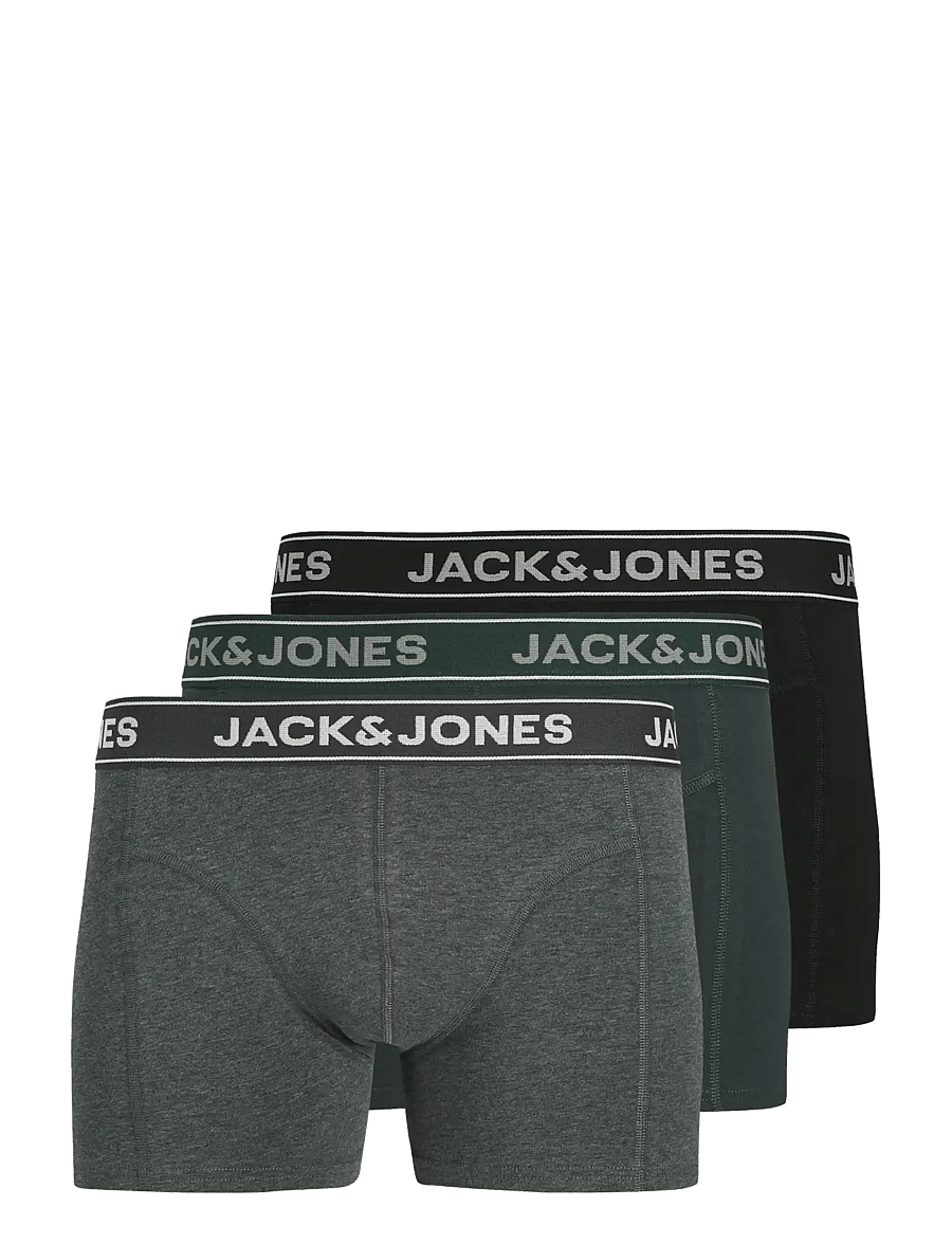 Jack & Jones - JACBLACK FRIDAY TRUNKS 3 PACK JNR - dark grey melange - 0