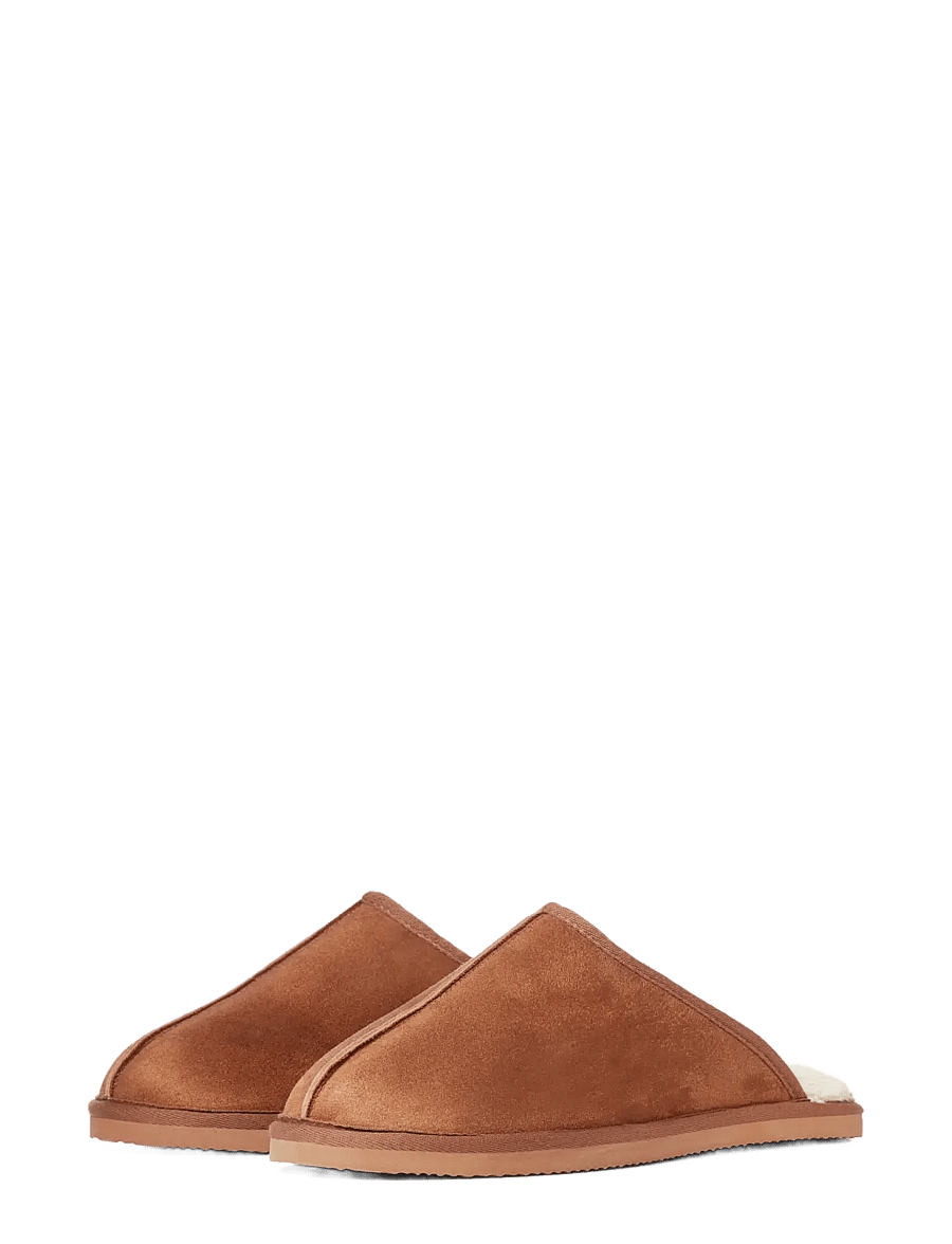 Jack & Jones - JFWDUDELY MICROFIBER SLIPPER PB JNR - inneskor - almond - 3