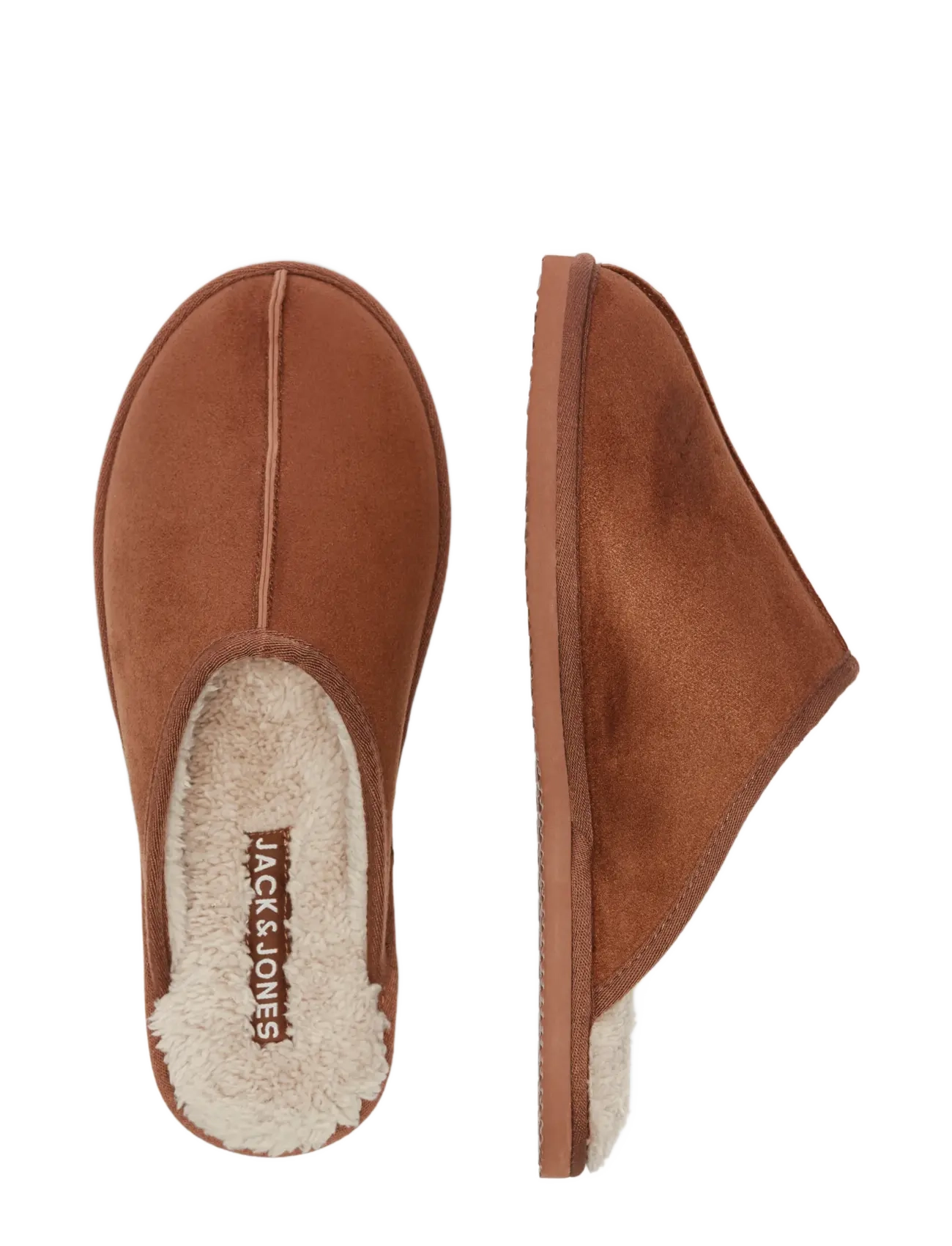 Jack & Jones - JFWDUDELY MICROFIBER SLIPPER PB JNR - almond - 4