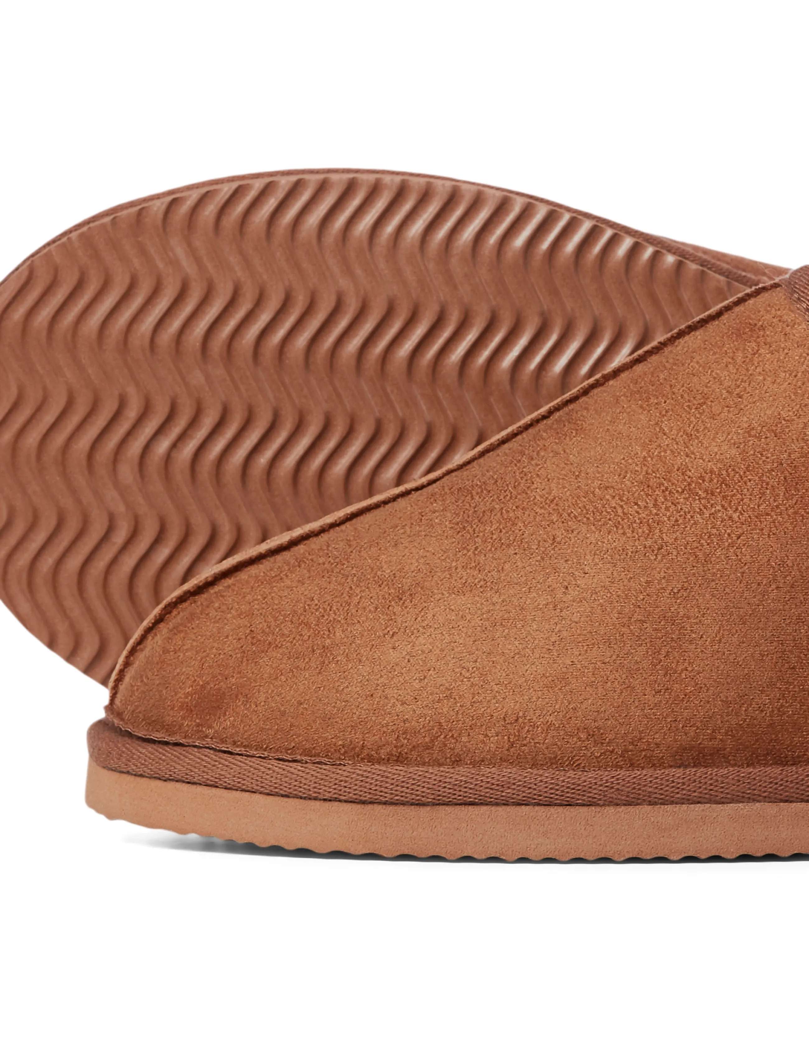 Jack & Jones - JFWDUDELY MICROFIBER SLIPPER PB JNR - almond - 5