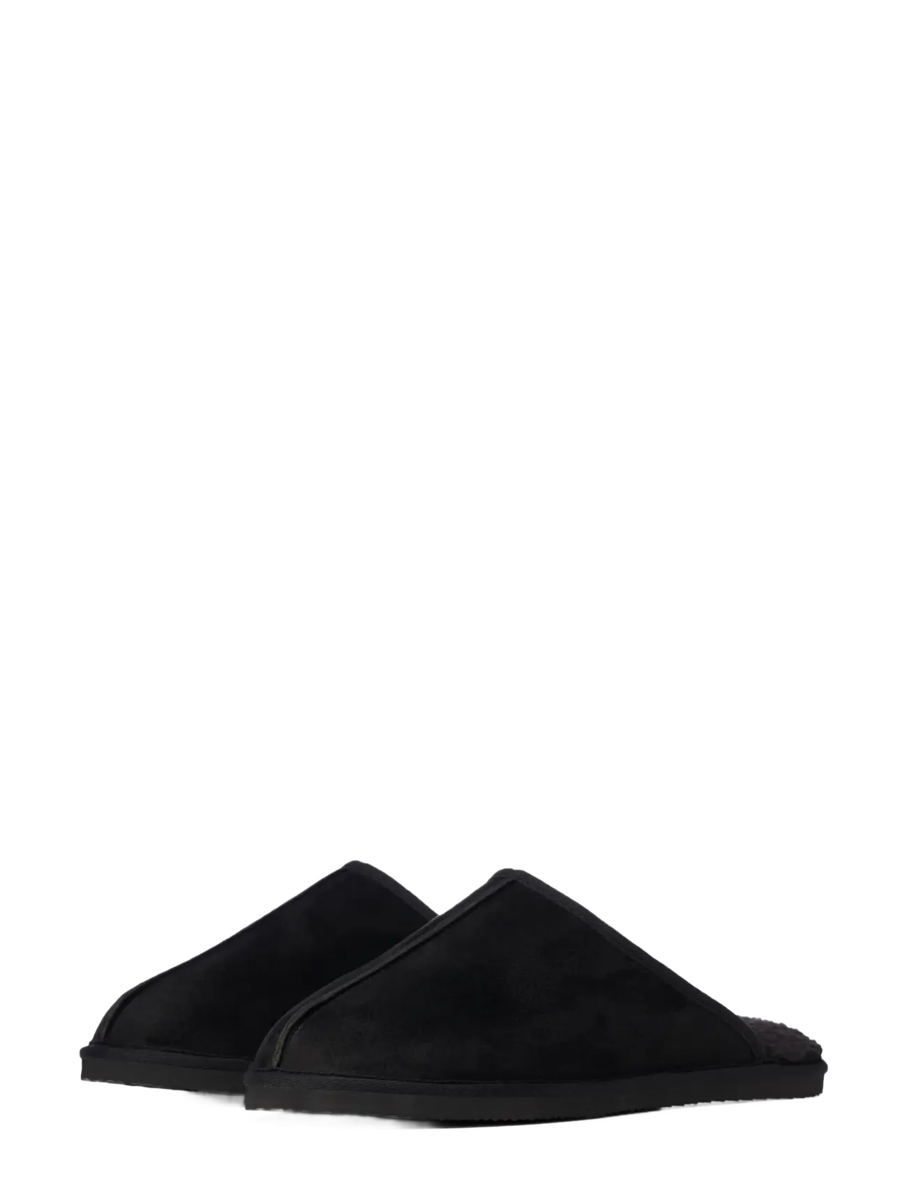Jack & Jones - JFWDUDELY MICROFIBER SLIPPER PB JNR - anthracite - 3