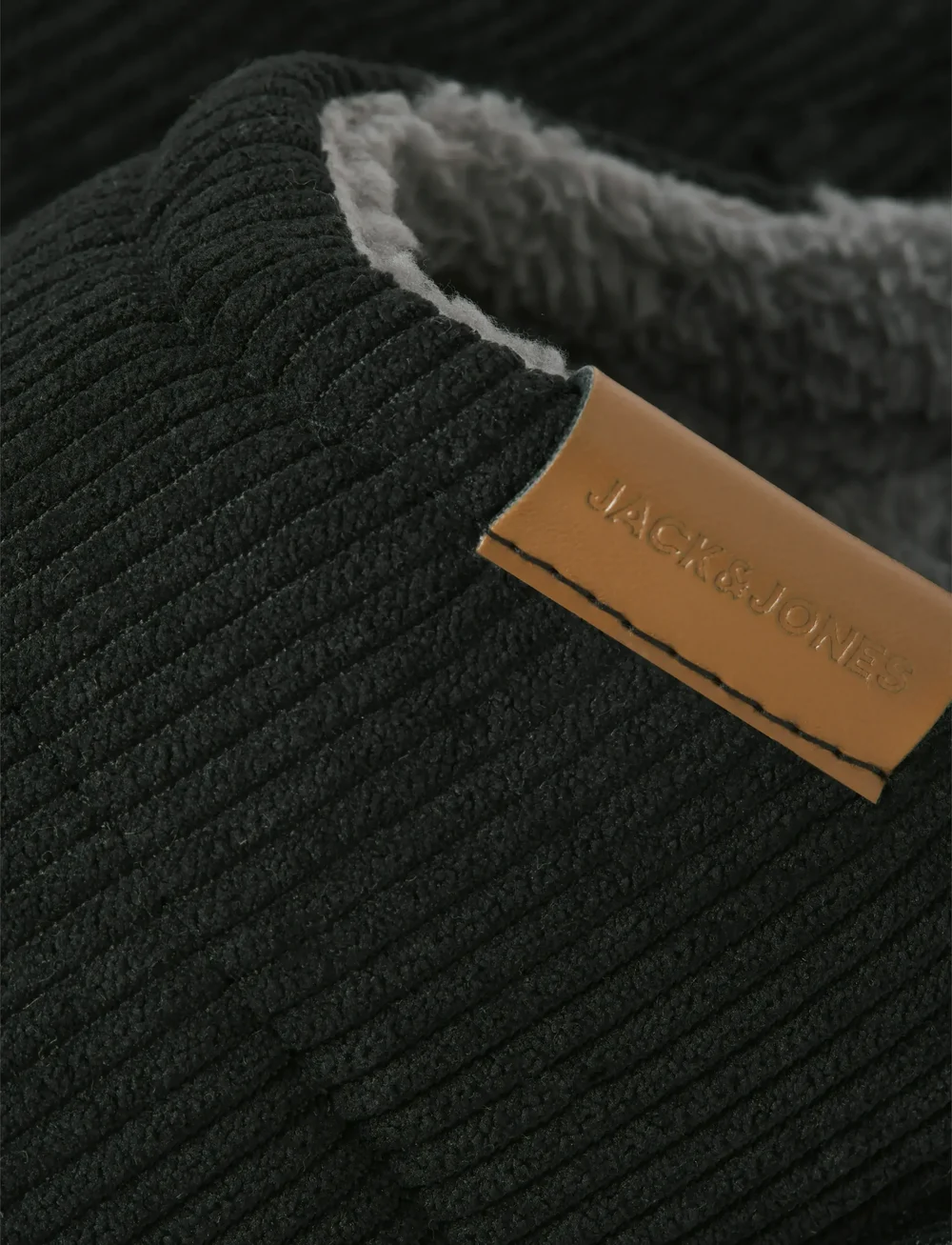 Jack & Jones - JFWCORDIE MULE HOMESLIPPER JNR - sussid - anthracite - 4