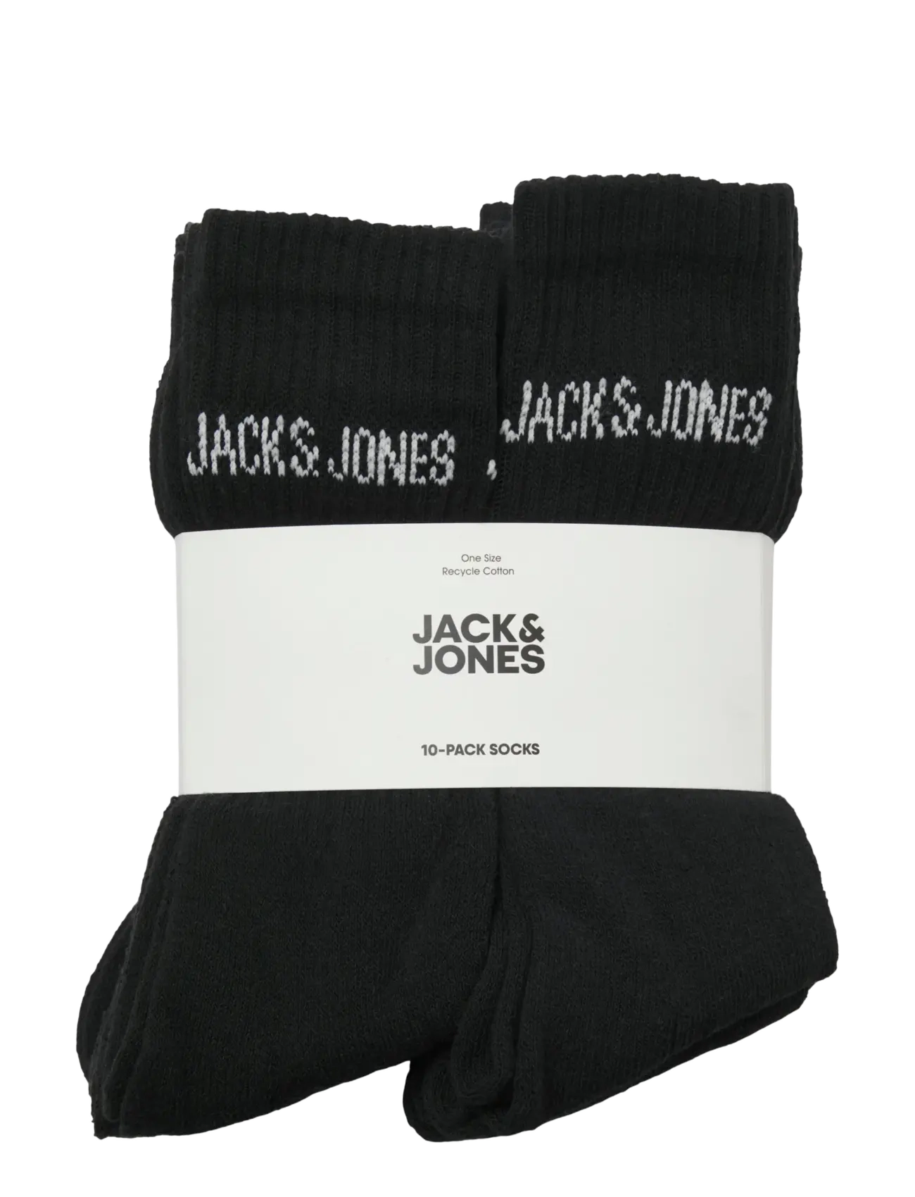 Jack & Jones - JACREGEN TENNIS SOCKS 10 PACK JNR LN - sokken - black - 1