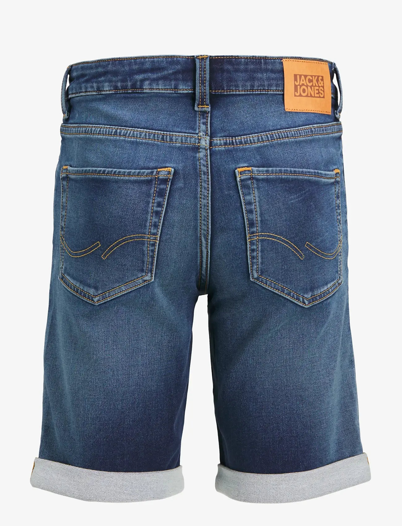 Jack & Jones - JJIRICK JJICON SHORTS GE 132 I.K SN MNI - jeansshorts - blue denim - 1