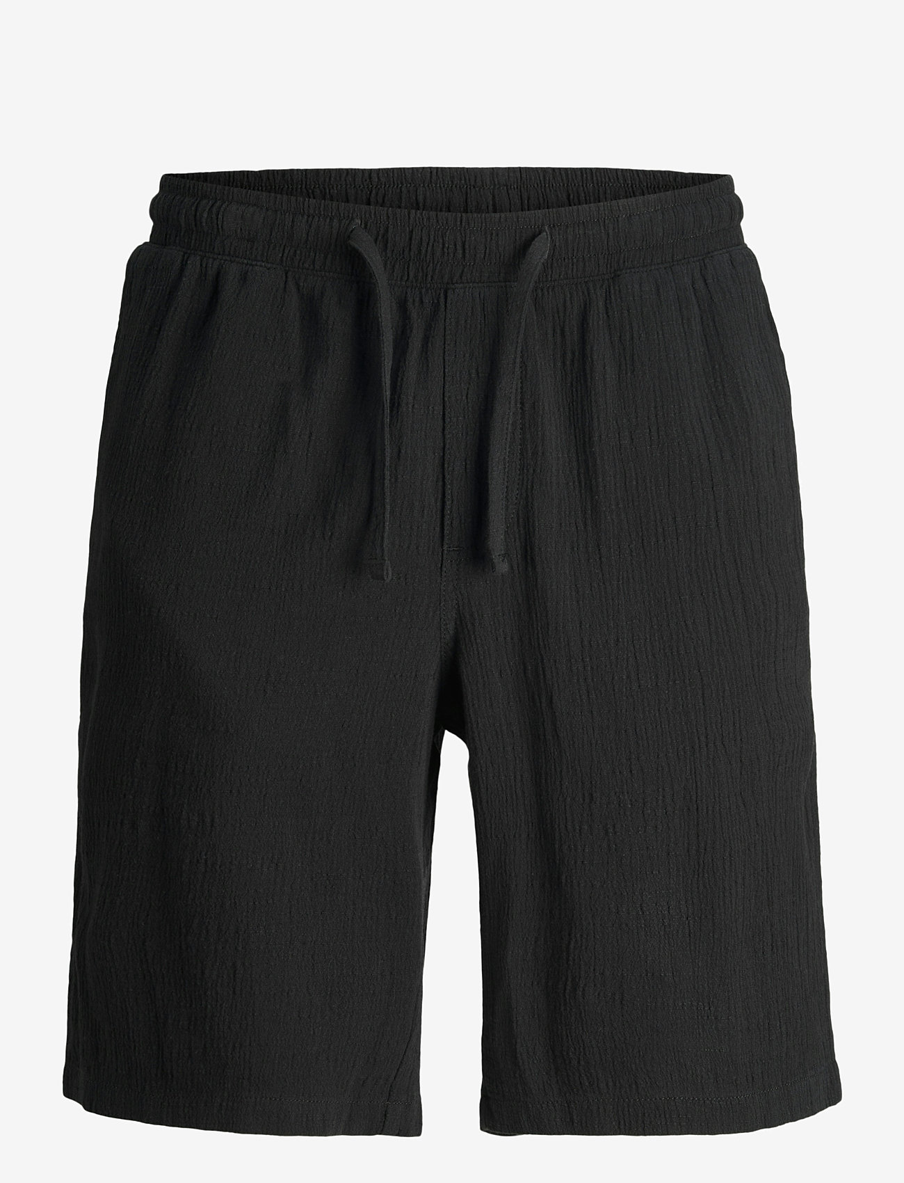 Jack & Jones - JPSTJAIDEN JJCRINKLE JOGGER SHORT JNR - black - 1