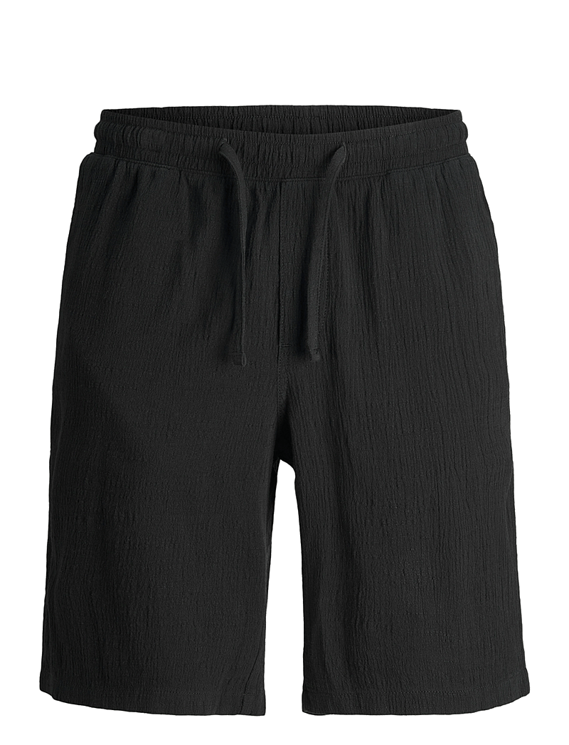 Jack & Jones - JPSTJAIDEN JJCRINKLE JOGGER SHORT JNR - black - 1