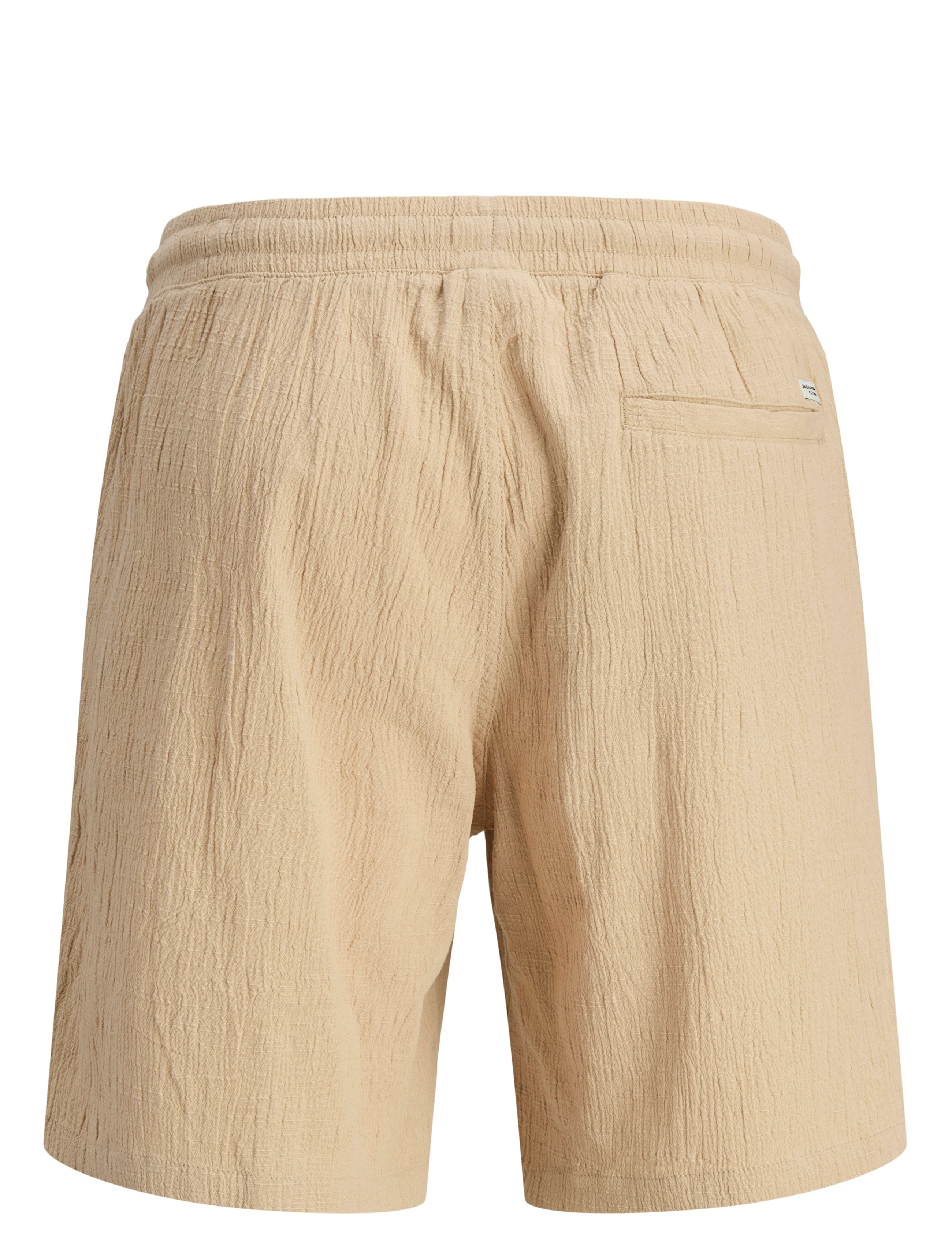 Jack & Jones - JPSTJAIDEN JJCRINKLE JOGGER SHORT JNR - safari - 2