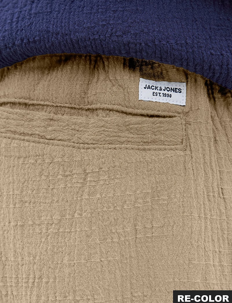 Jack & Jones - JPSTJAIDEN JJCRINKLE JOGGER SHORT JNR - safari - 5