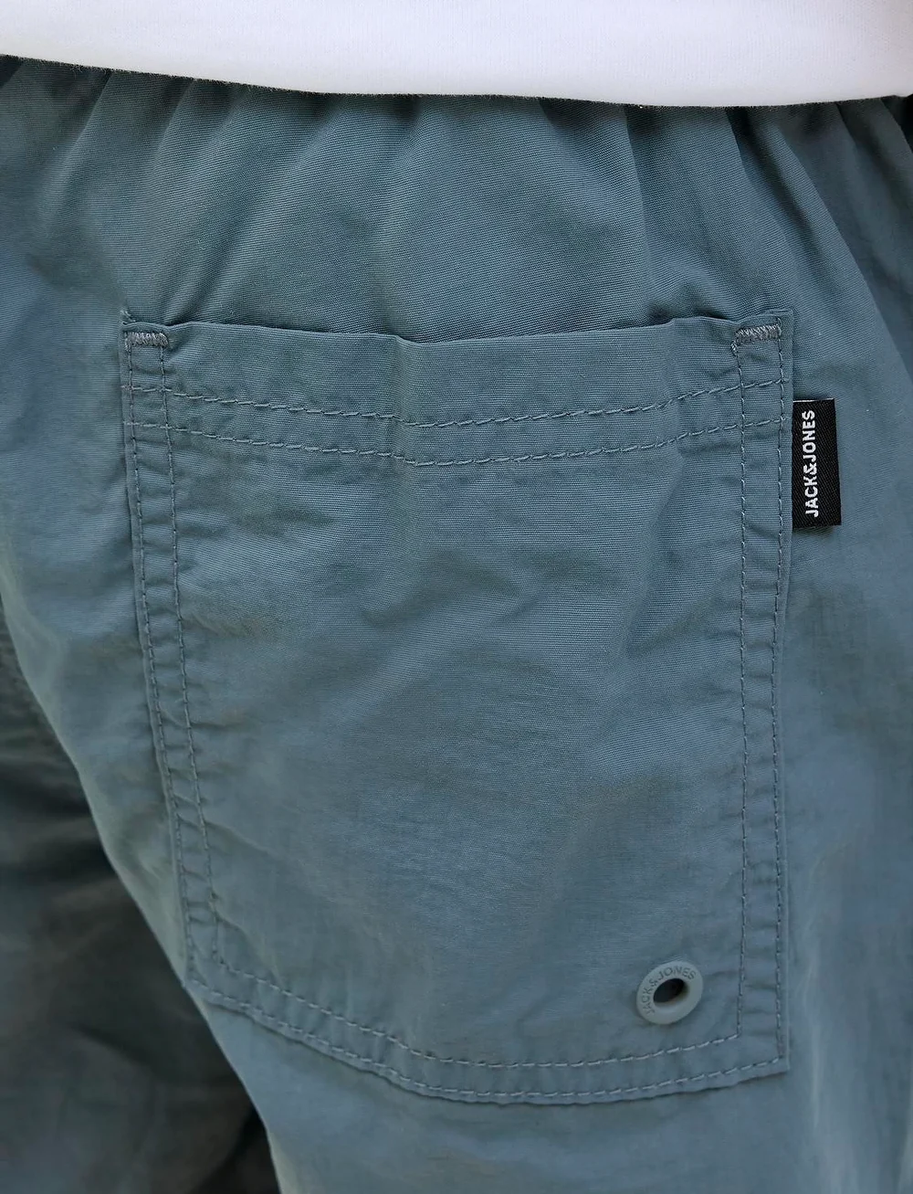 Jack & Jones - JPSTMAUI JJSWIM SHORTS VESTERBRO SN JNR - badehosen - stormy weather - 4