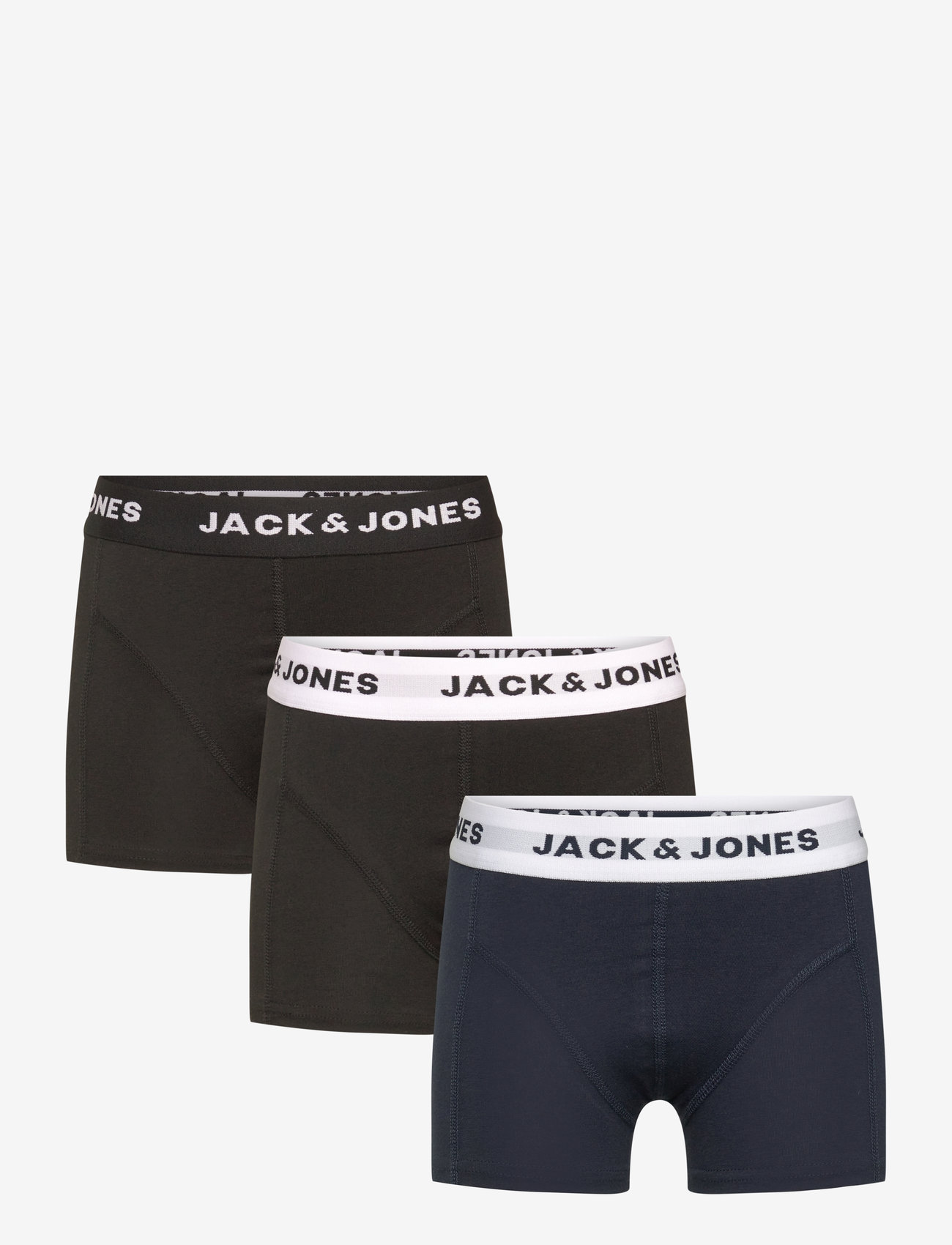 Jack & Jones - JACBASIC TRUNKS 3 PACK JNR - black - 0