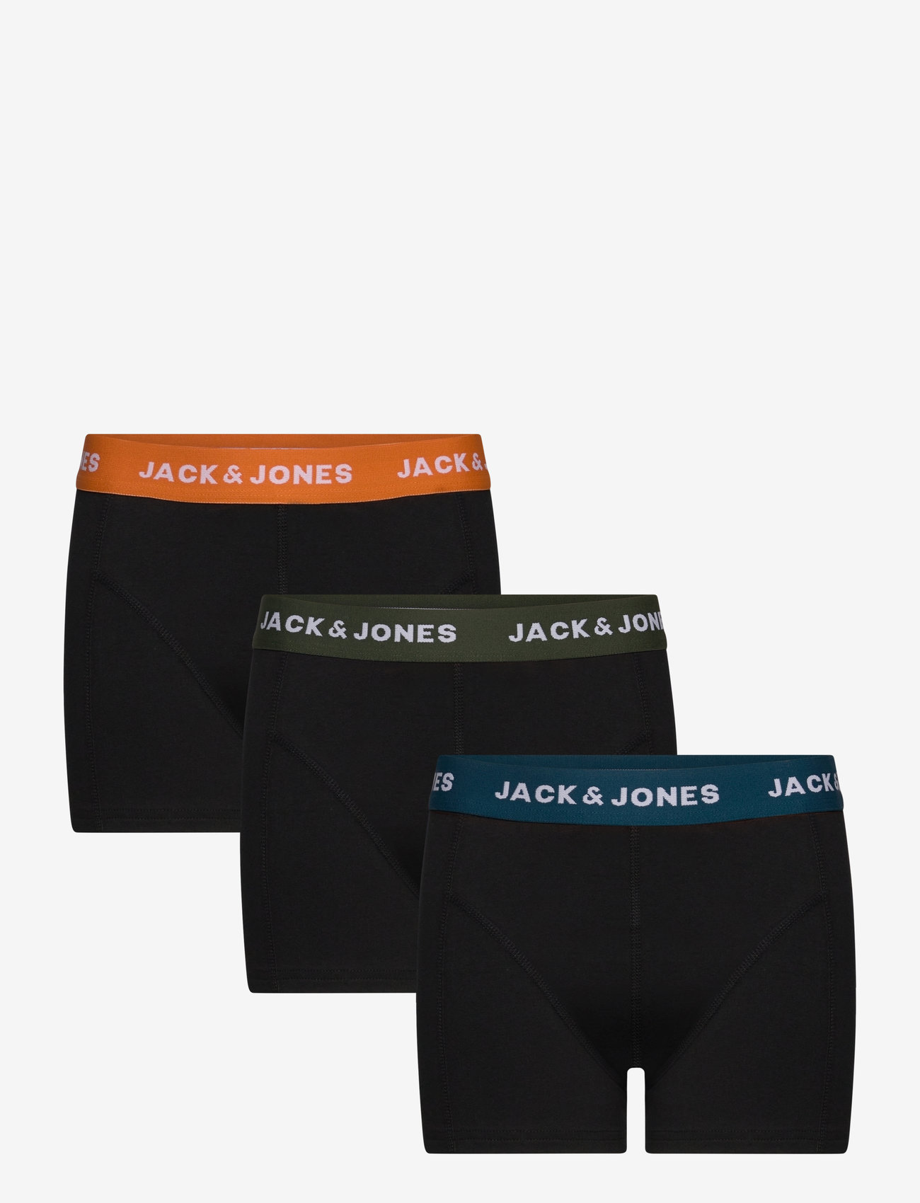 Jack & Jones - JACCLOR WB TRUNKS 3 PACK JNR - black - 0