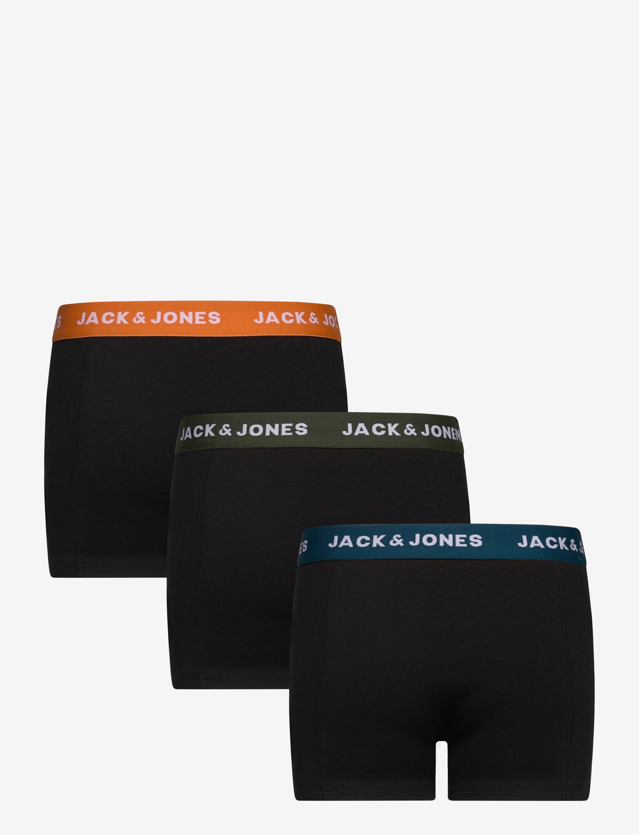 Jack & Jones - JACCLOR WB TRUNKS 3 PACK JNR - black - 1