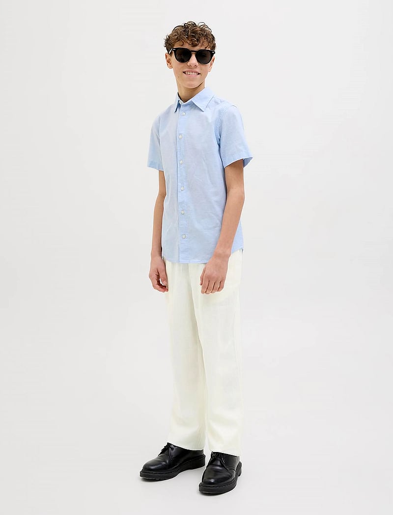 Jack & Jones - JPSTBILL JJPAROS JOGGER PANT SN JNR - byxor - antique white - 0