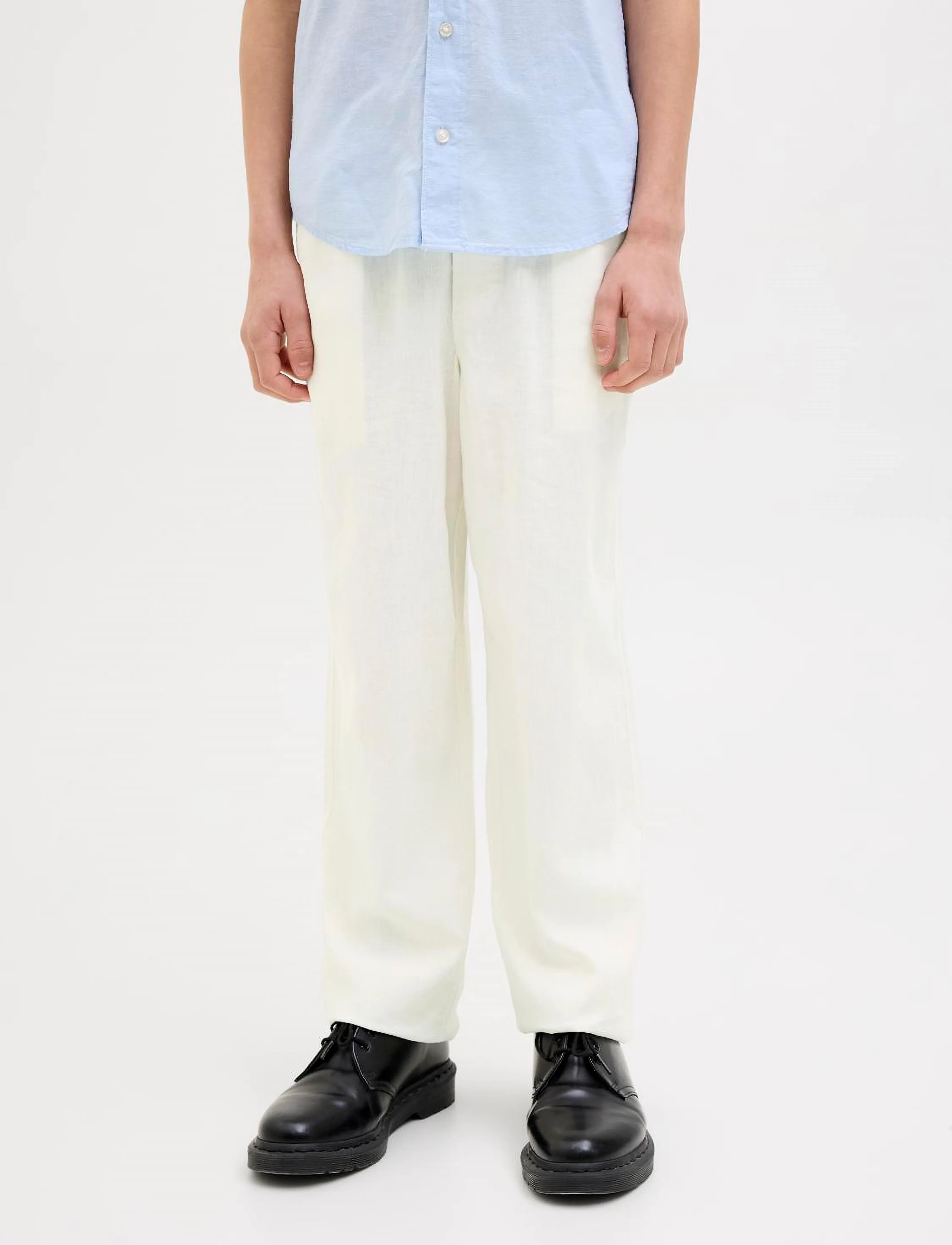 Jack & Jones - JPSTBILL JJPAROS JOGGER PANT SN JNR - bukser - antique white - 3