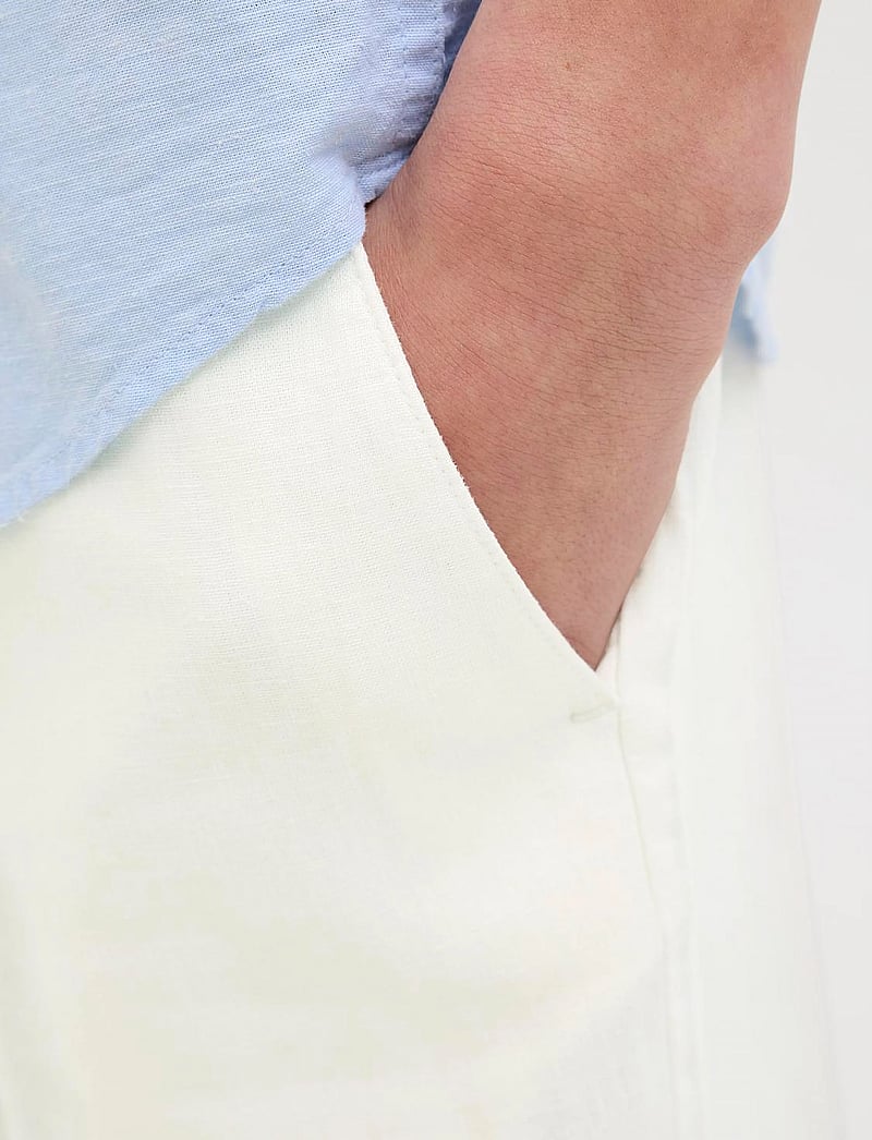 Jack & Jones - JPSTBILL JJPAROS JOGGER PANT SN JNR - byxor - antique white - 4